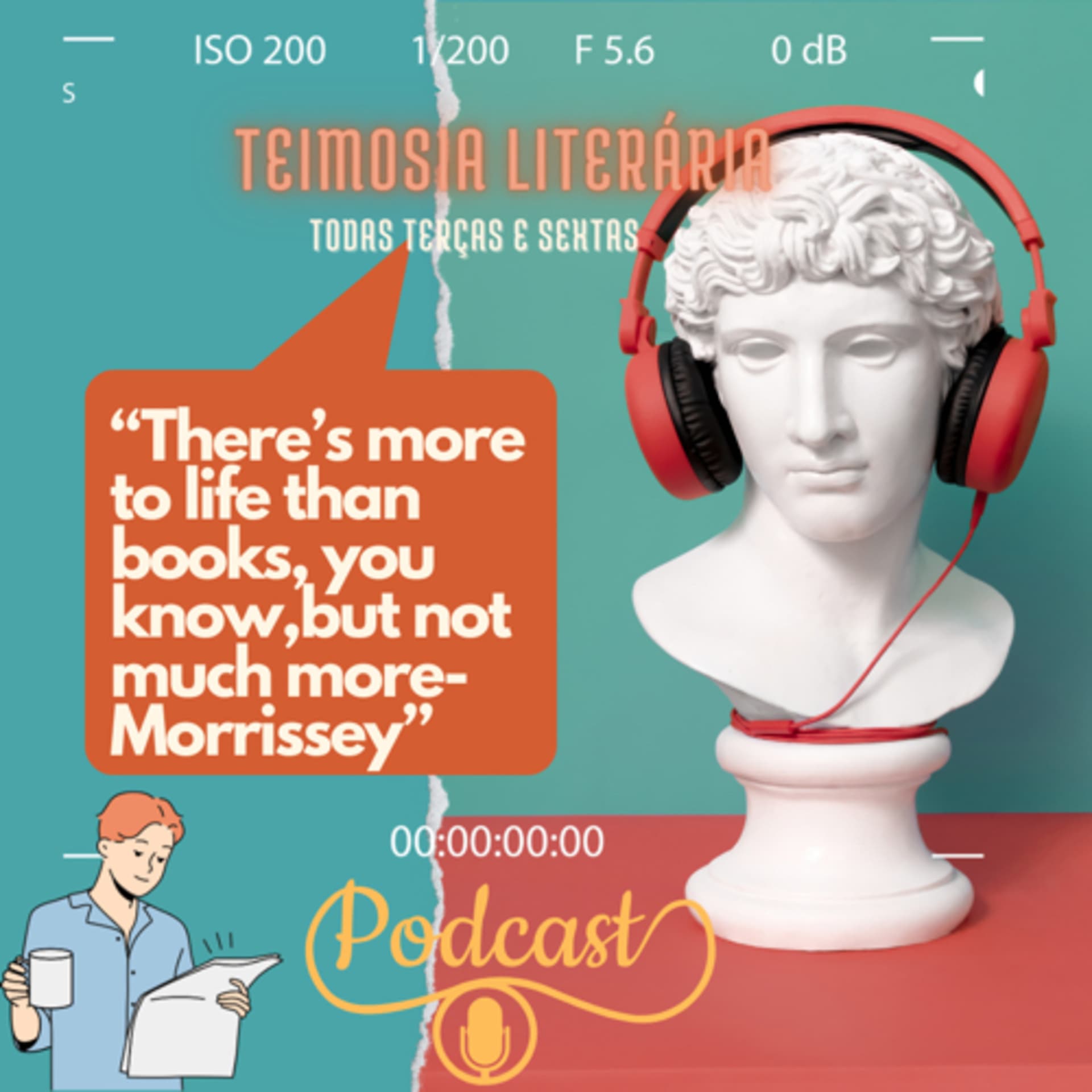 Teimosia Literária - Livros, filmes e séries! Debatendo entretenimento de qualidade. - Podcasts