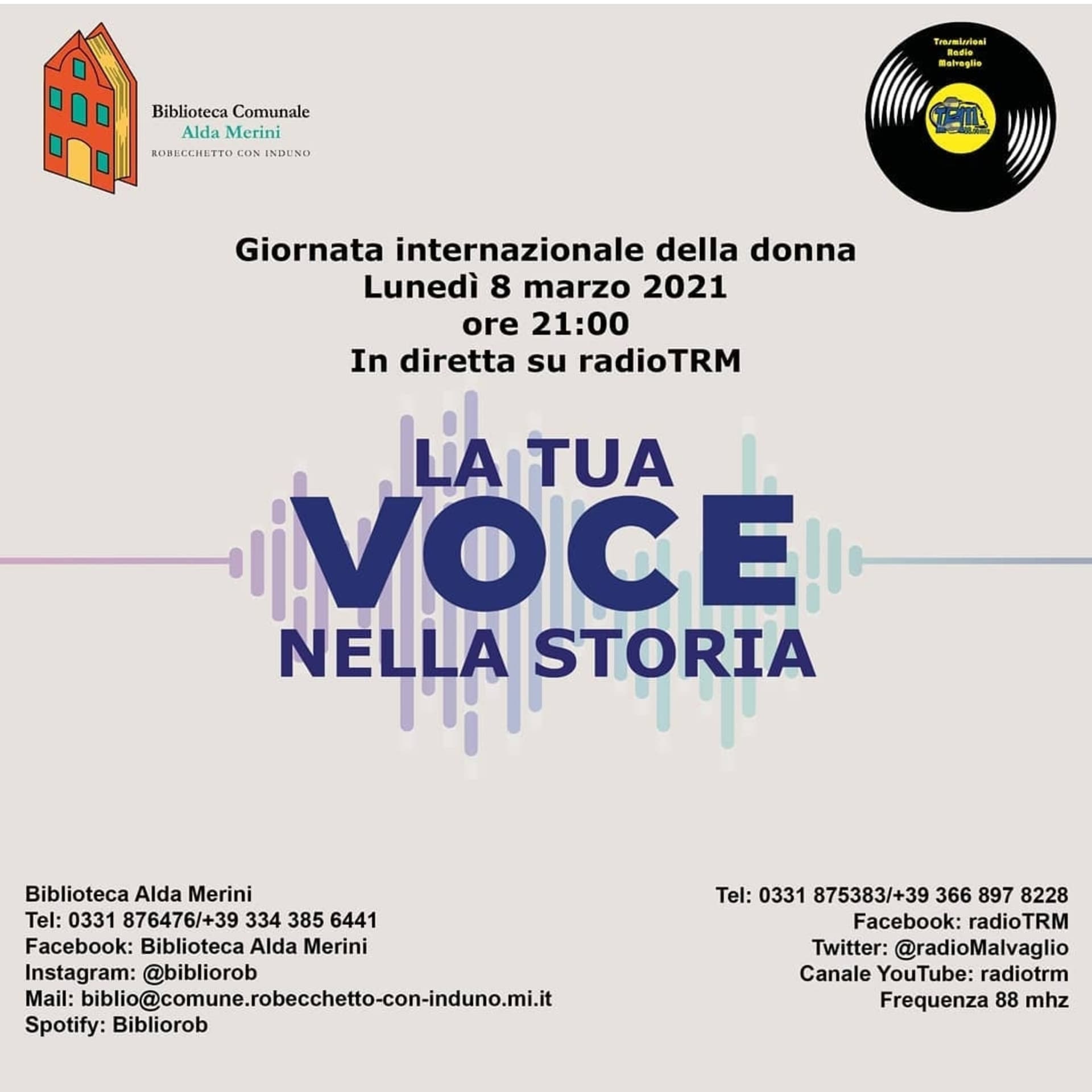 LA TUA VOCE NELLA STORIA - Podcasts