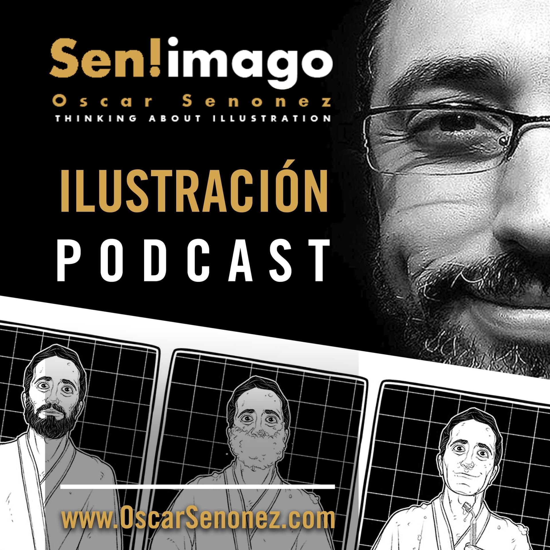 Sen! imago ILUSTRACIÓN PODCAST - Podcasts