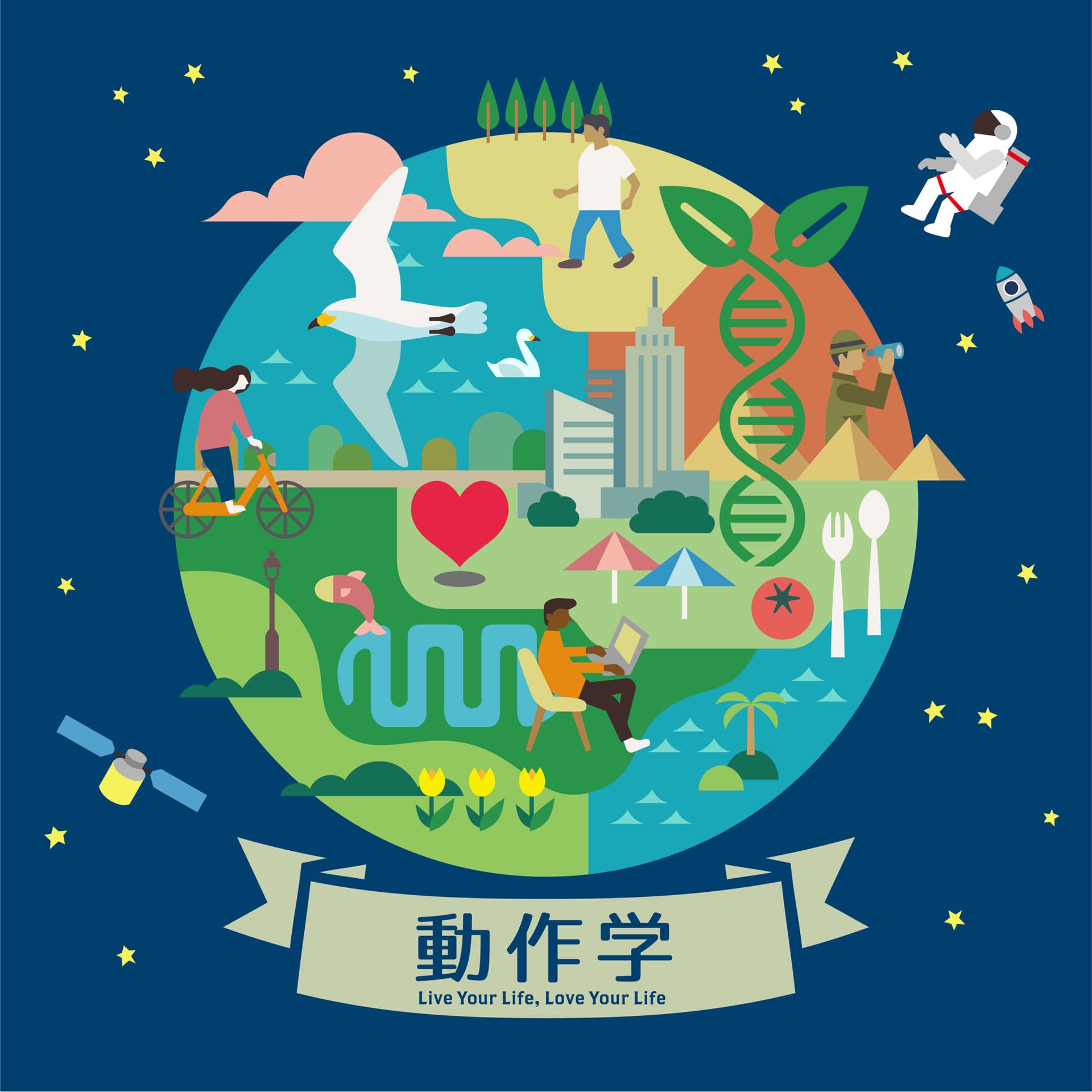 動作学:Live Your Life, Love Your Life - Podcasts