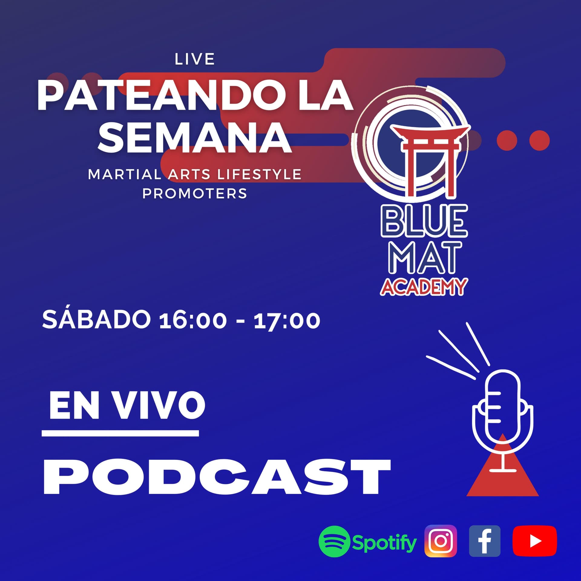 Pateando la semana Blue Mat Academy - Podcasts