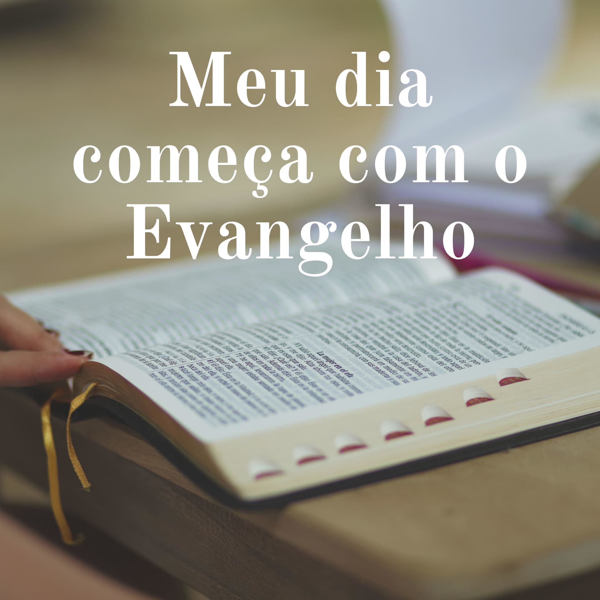 Meu dia começa com o Evangelho