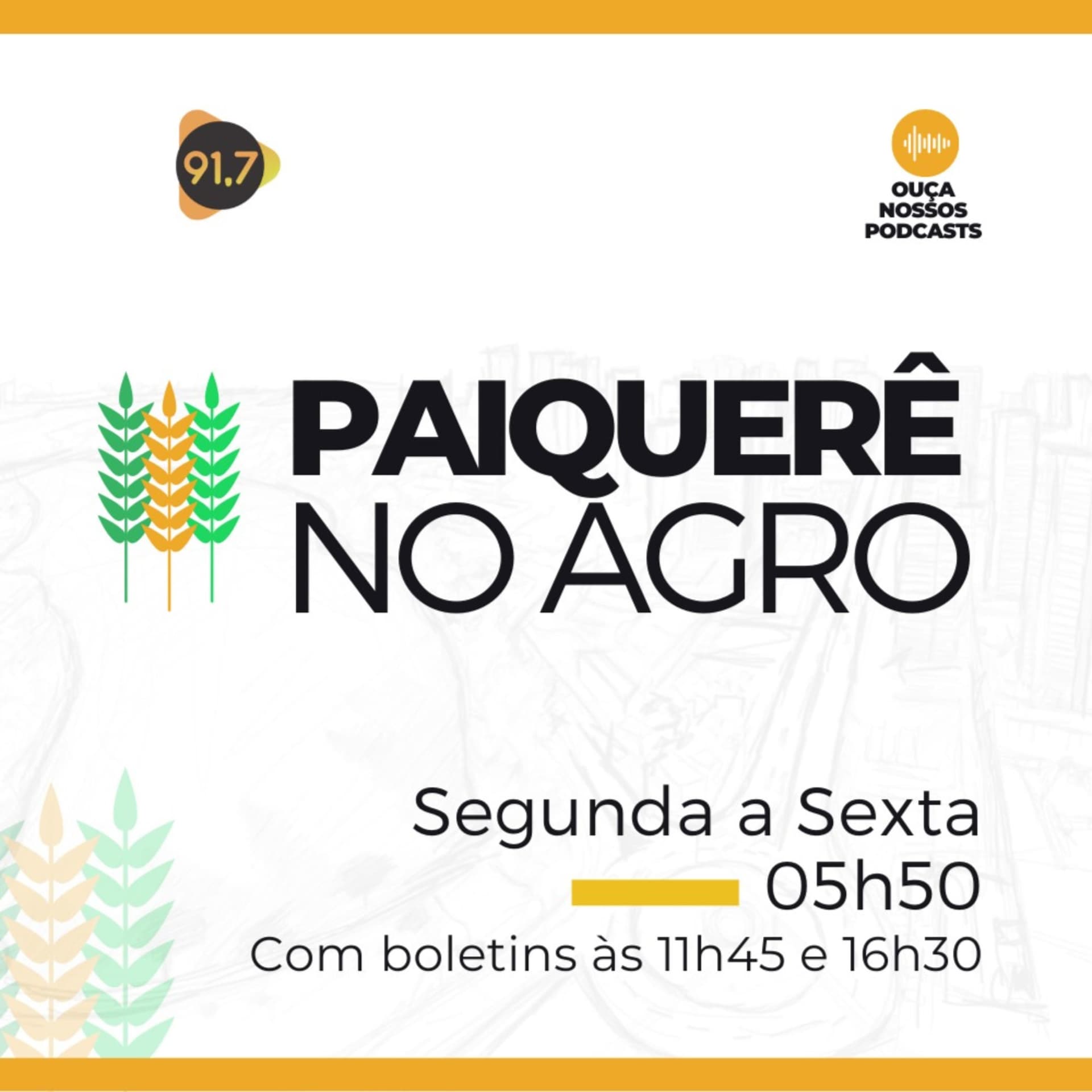 Paiquerê no Agro - Podcasts