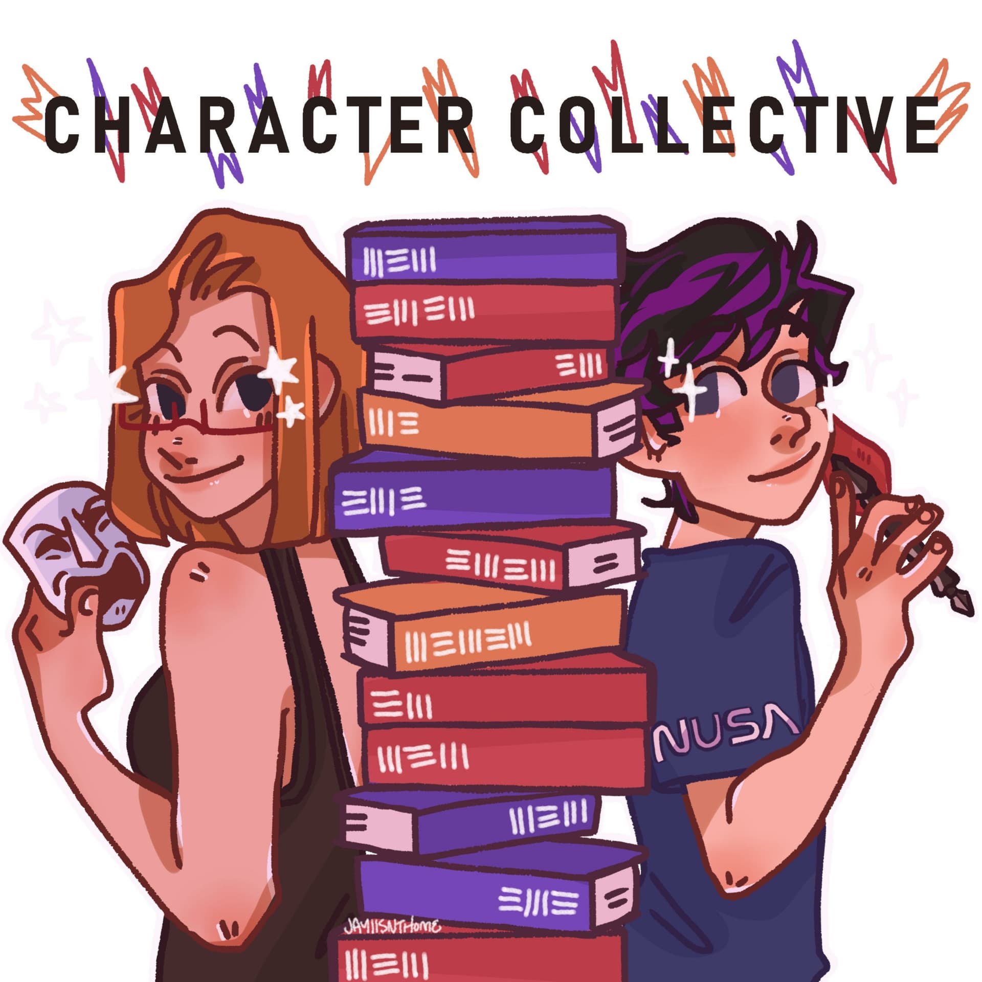 Character Collective - Writing Words and Character Conversations - Podcasts