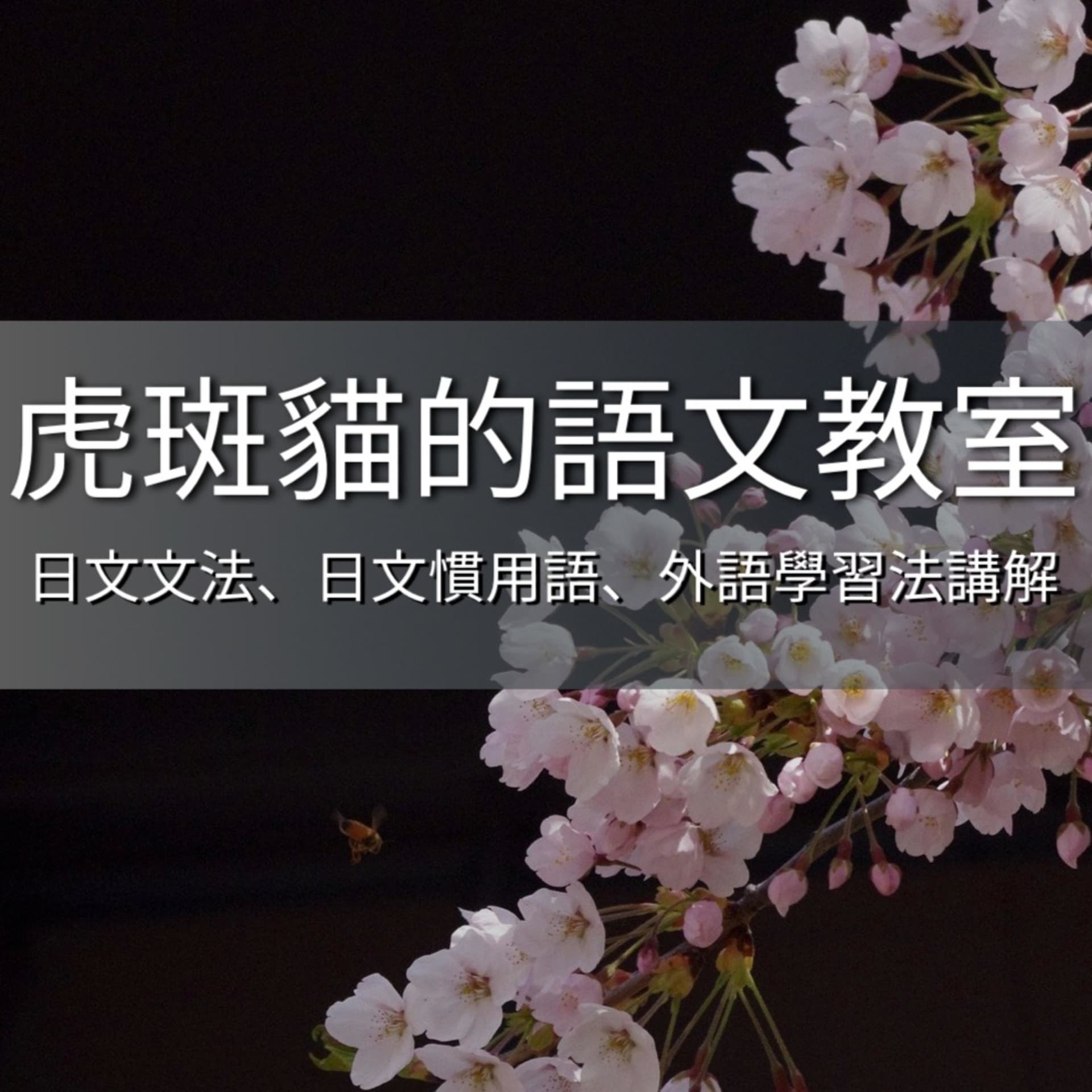 虎斑貓的語文教室:日文文法、慣用語、文化、外語學習法講解 - Podcasts