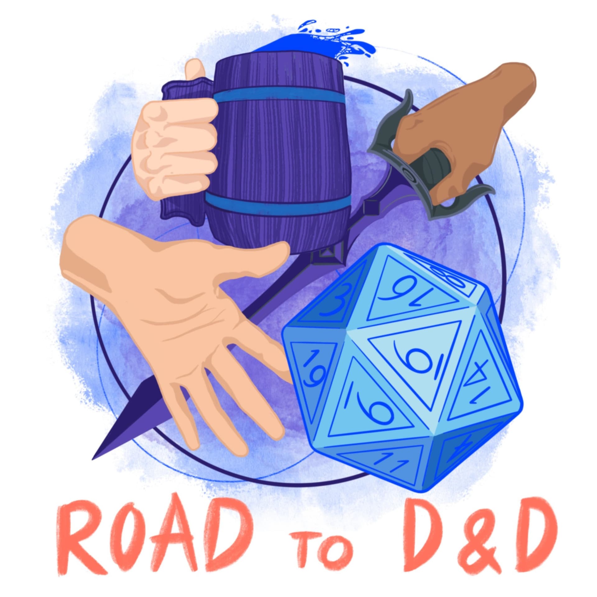 Road to DnD - Wir erklären dir Dungeons and Dragons #R2DnD - Podcasts