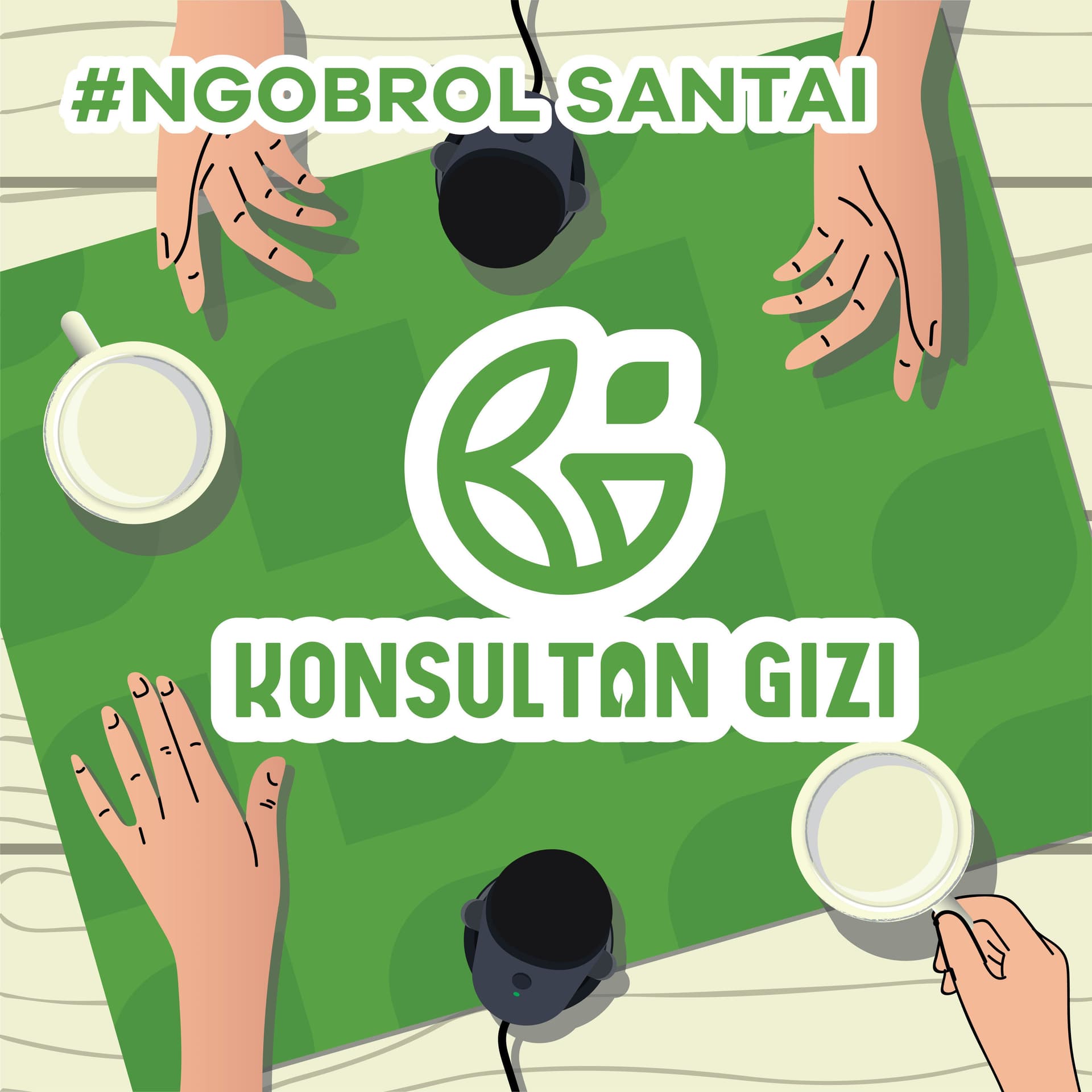 #ngobrolsantai Konsultan Gizi Indonesia - Podcasts