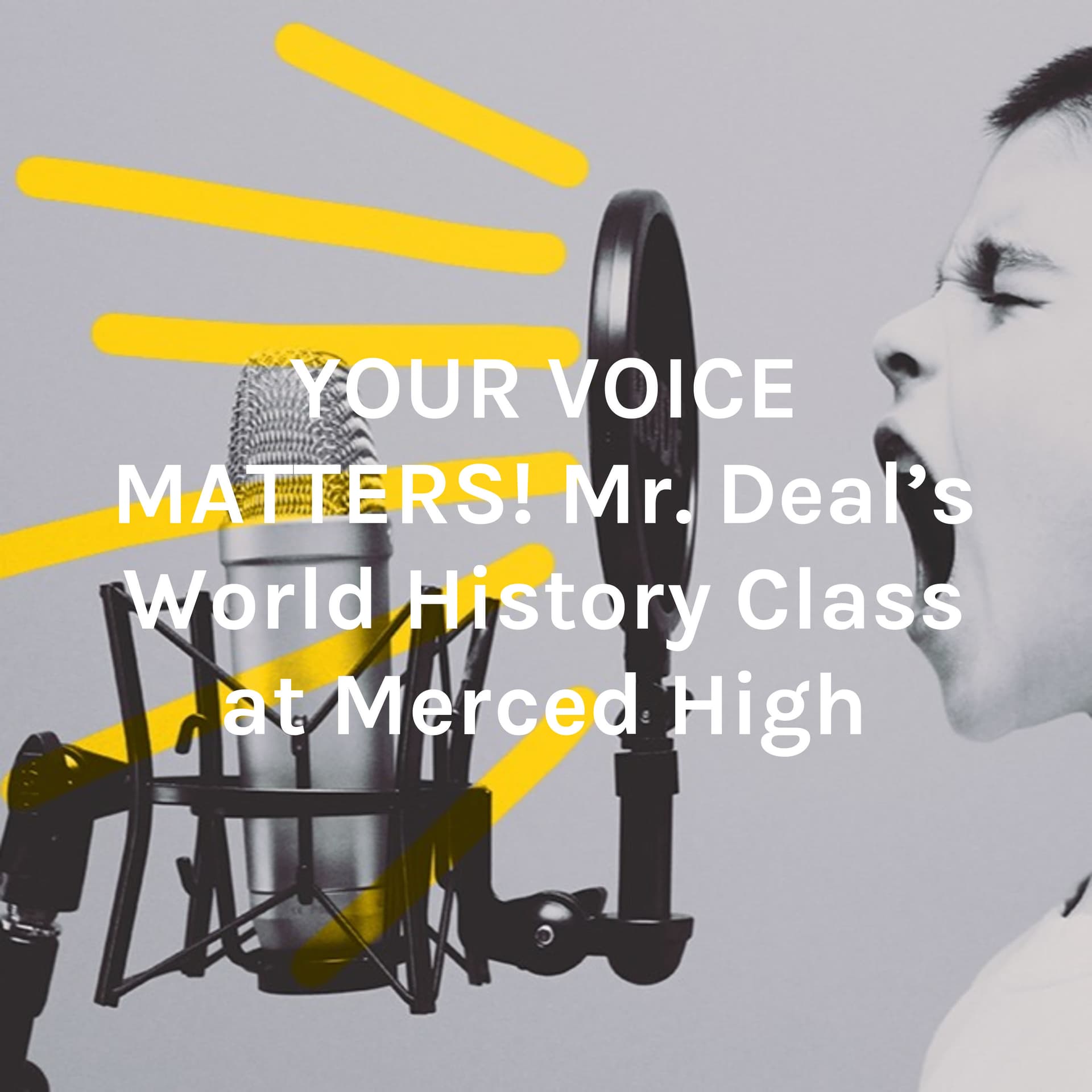 YOUR VOICE MATTERS! Mr. Deal's World History Class at Merced High - Podcasts