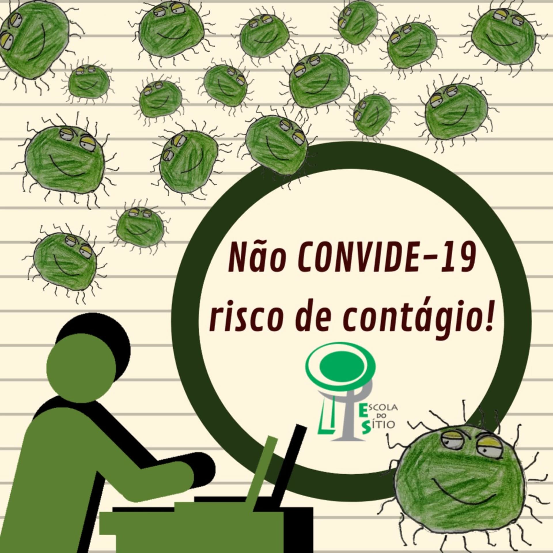 Não CONVIDE-19: risco de contágio! - Podcasts