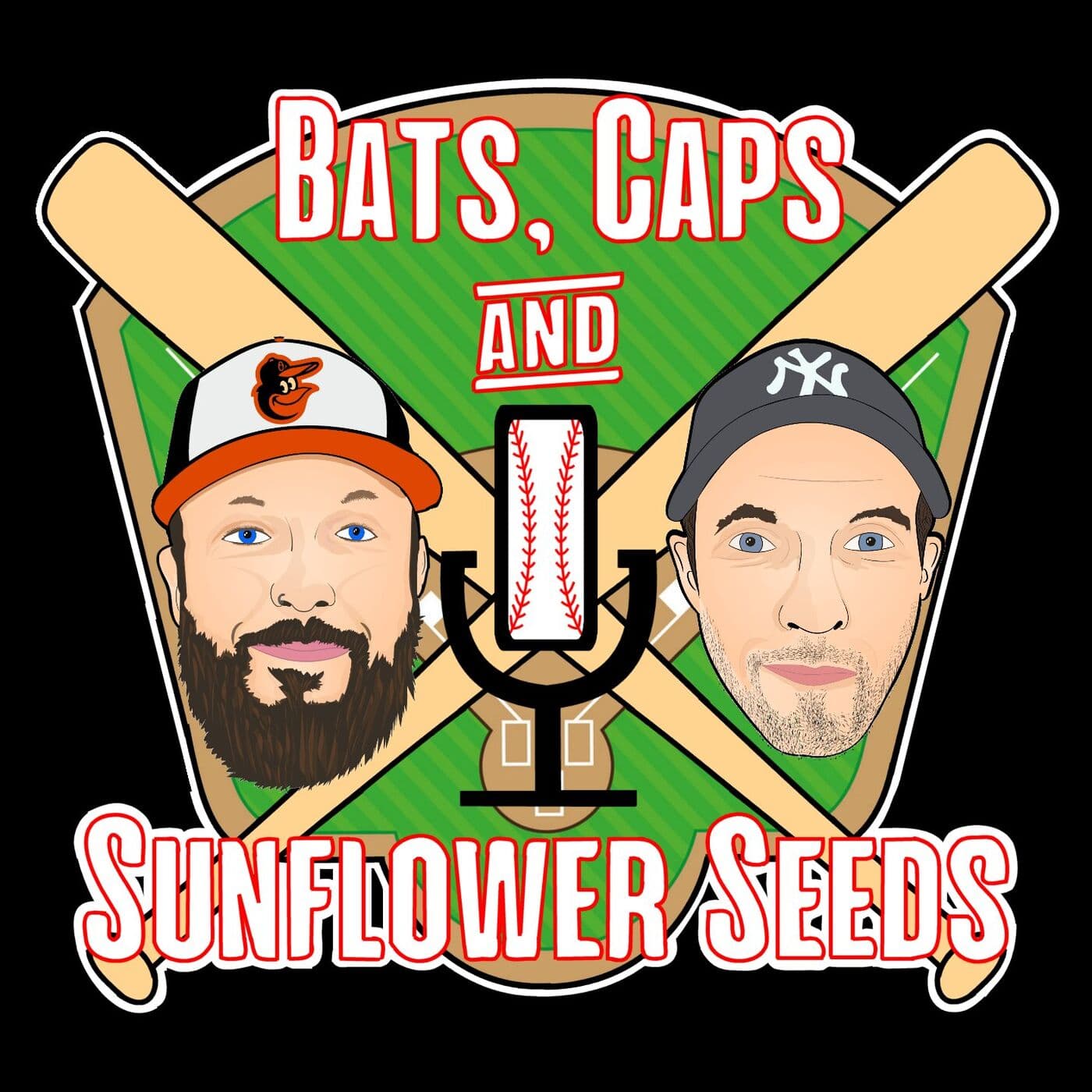 Bats, Caps and Sunflower Seeds. - Podcasts