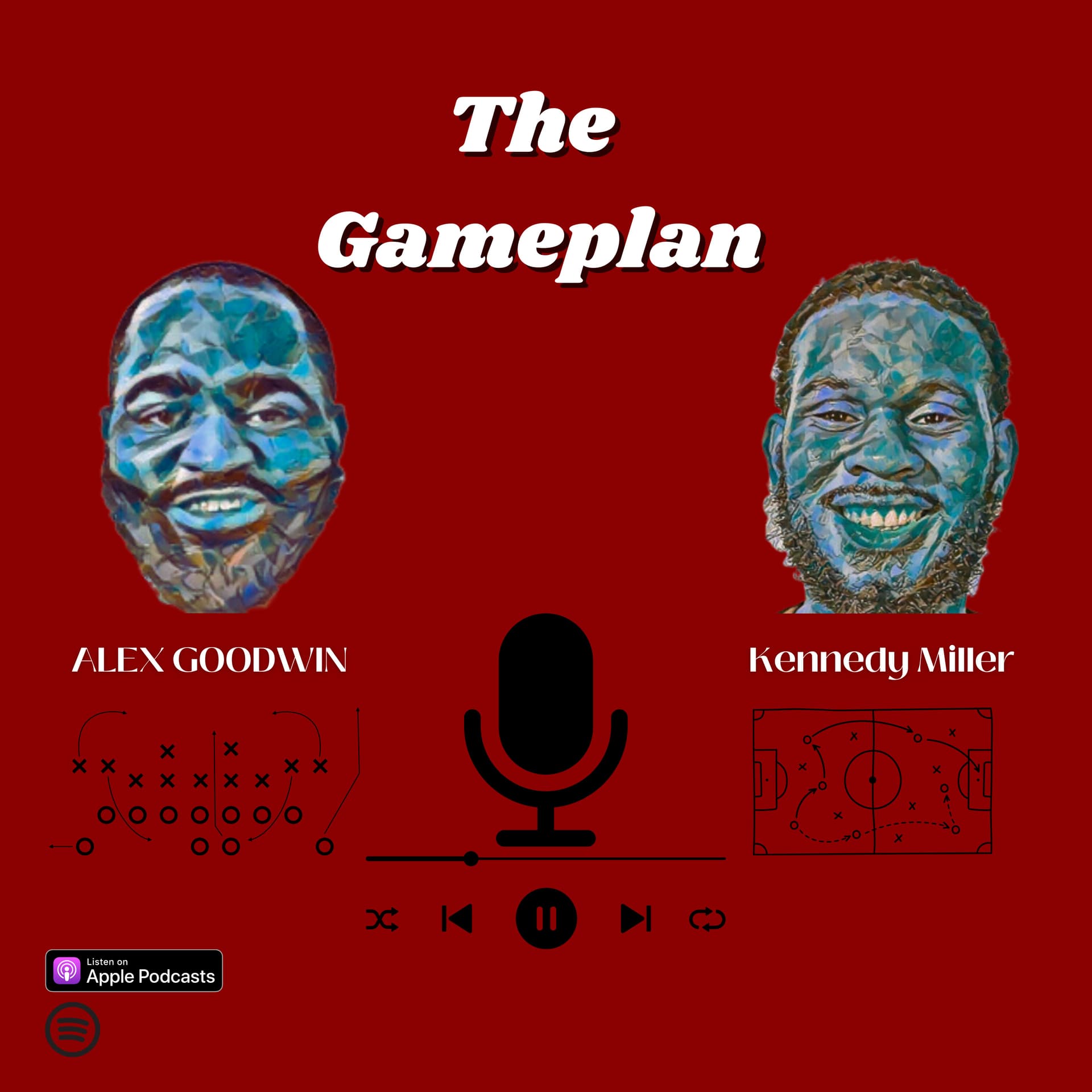 The GamePlan with Alex Goodwin and Kennedy Miller - Podcasts