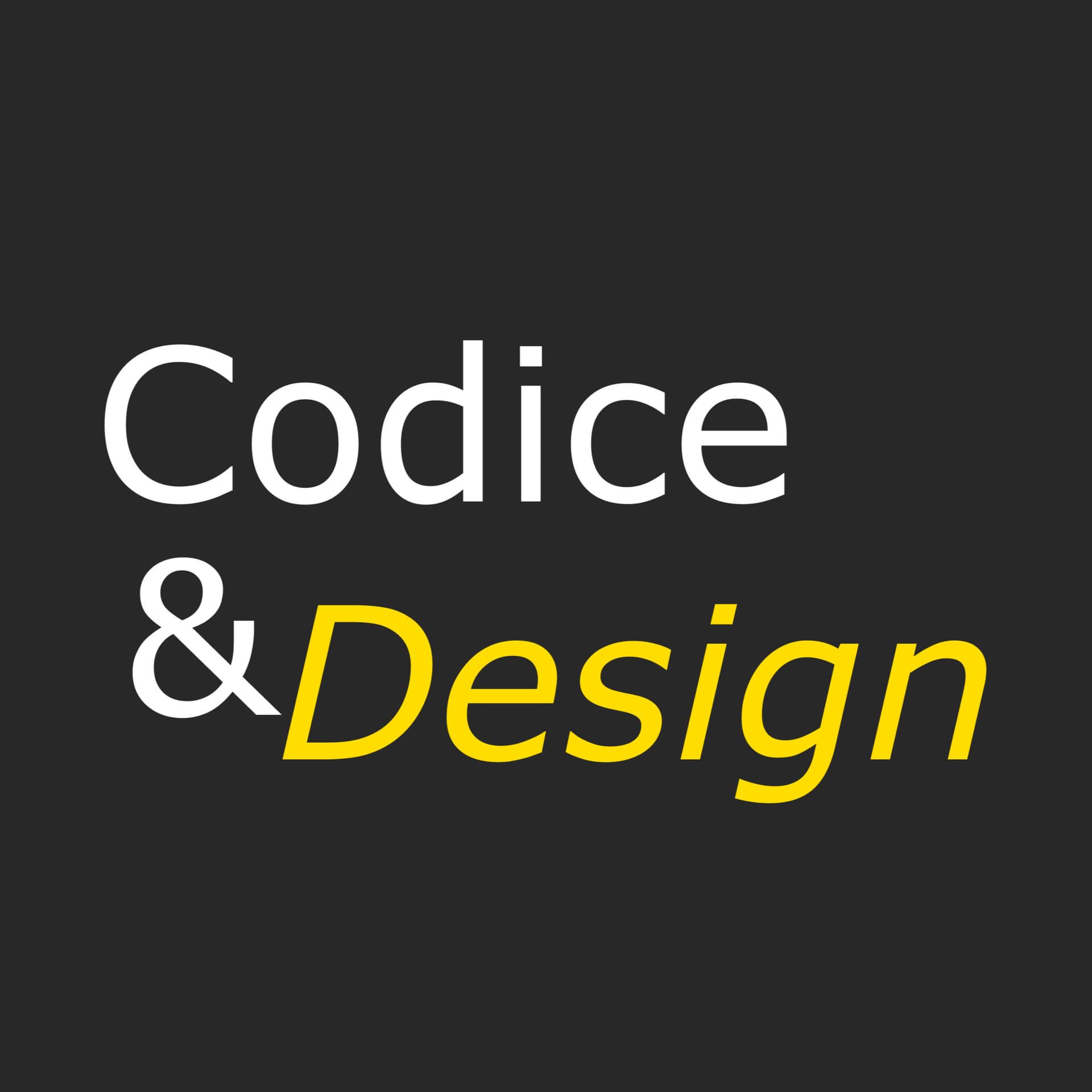 Codice e Design - Podcasts