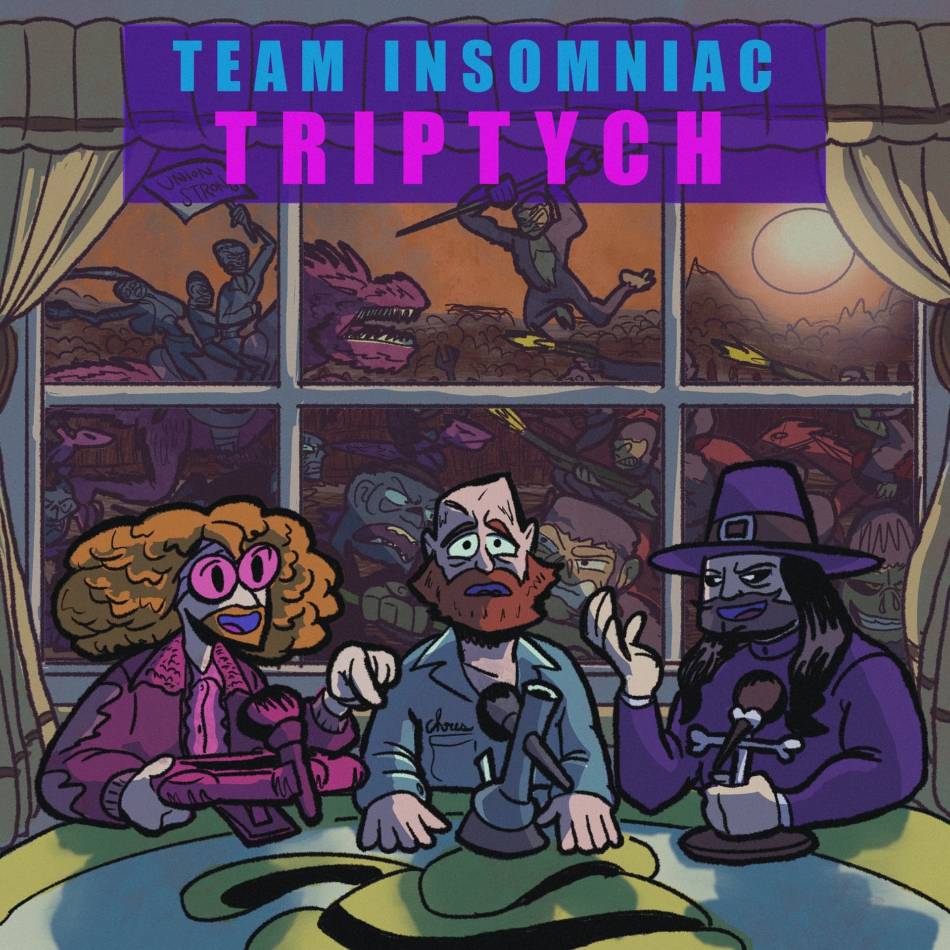 TEAM INSOMNIAC'S TRIPTYCH - Podcasts