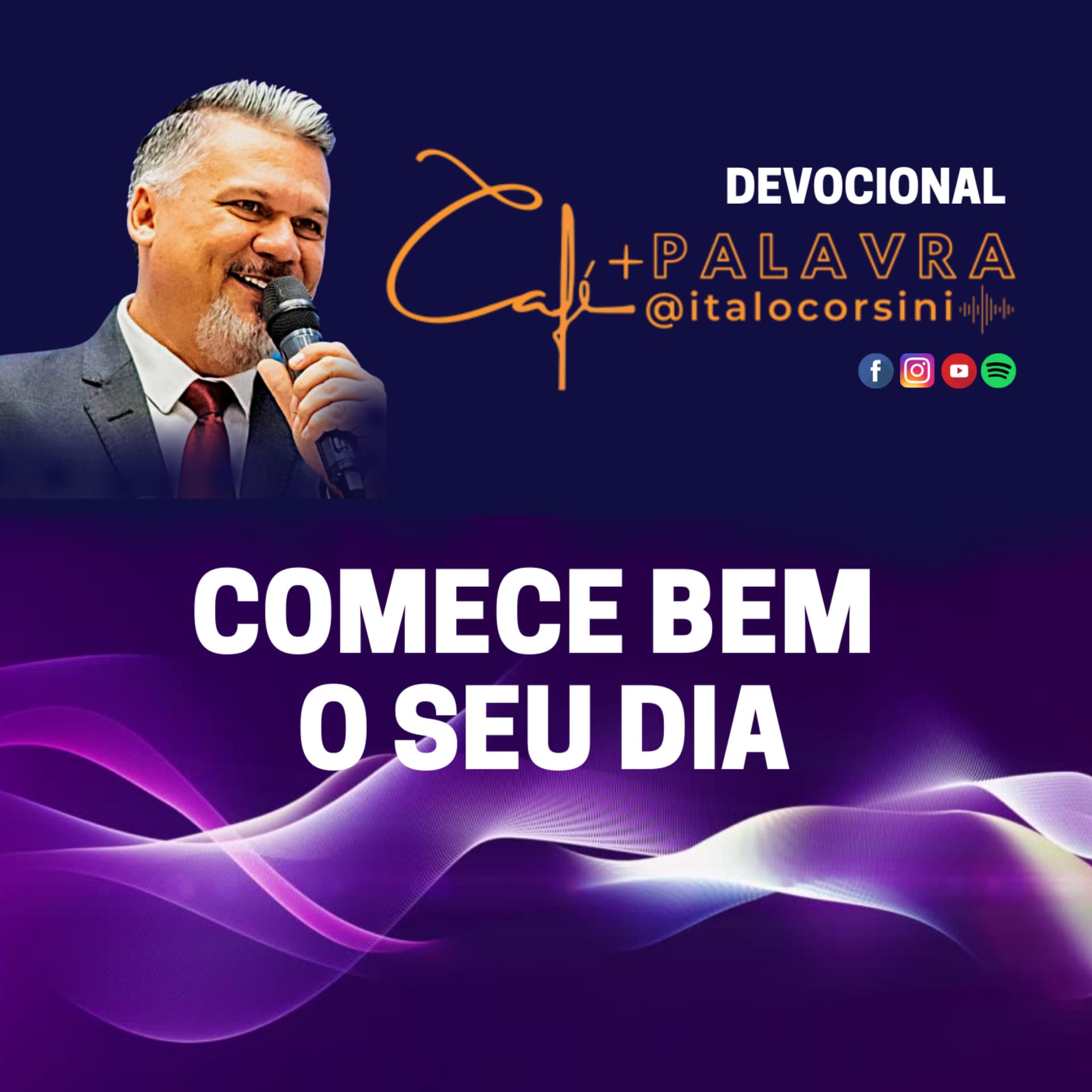 CAFÉ MAIS PALAVRA com ITALO CORSINI - Podcasts
