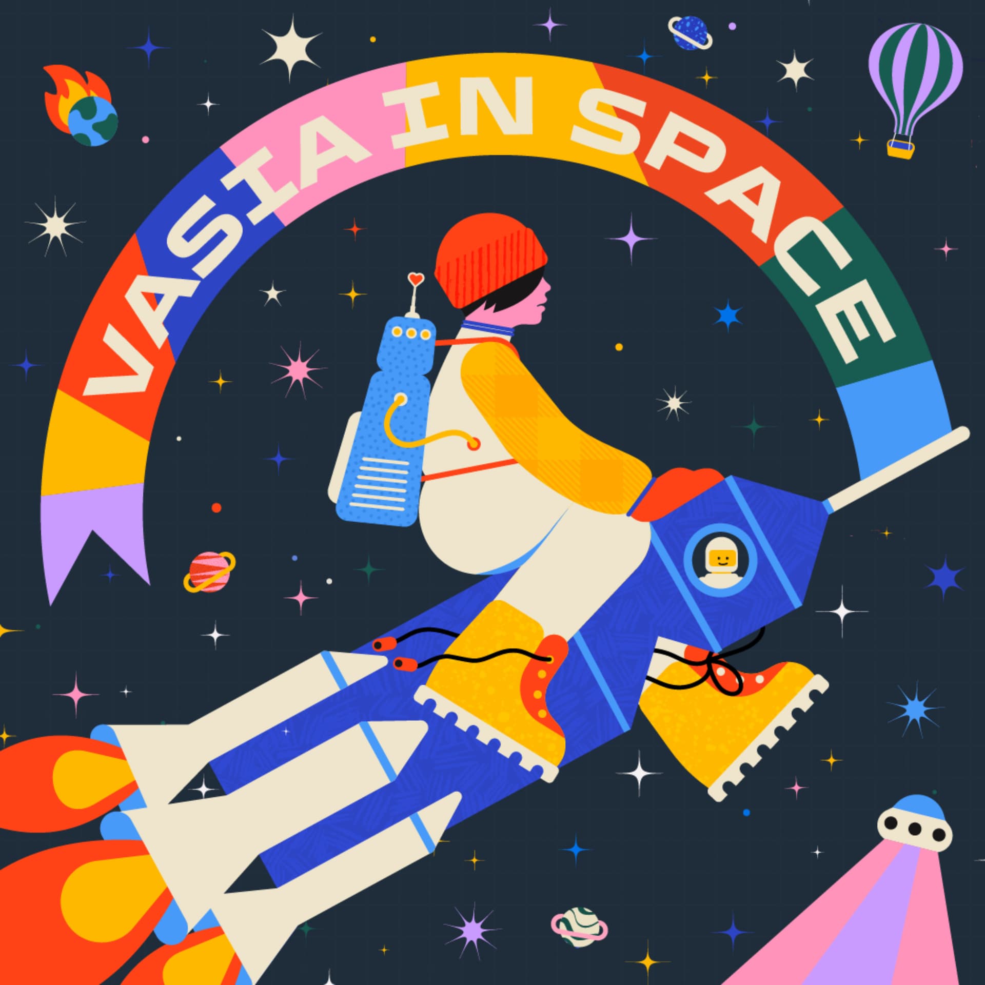 Vasia in space - Podcasts