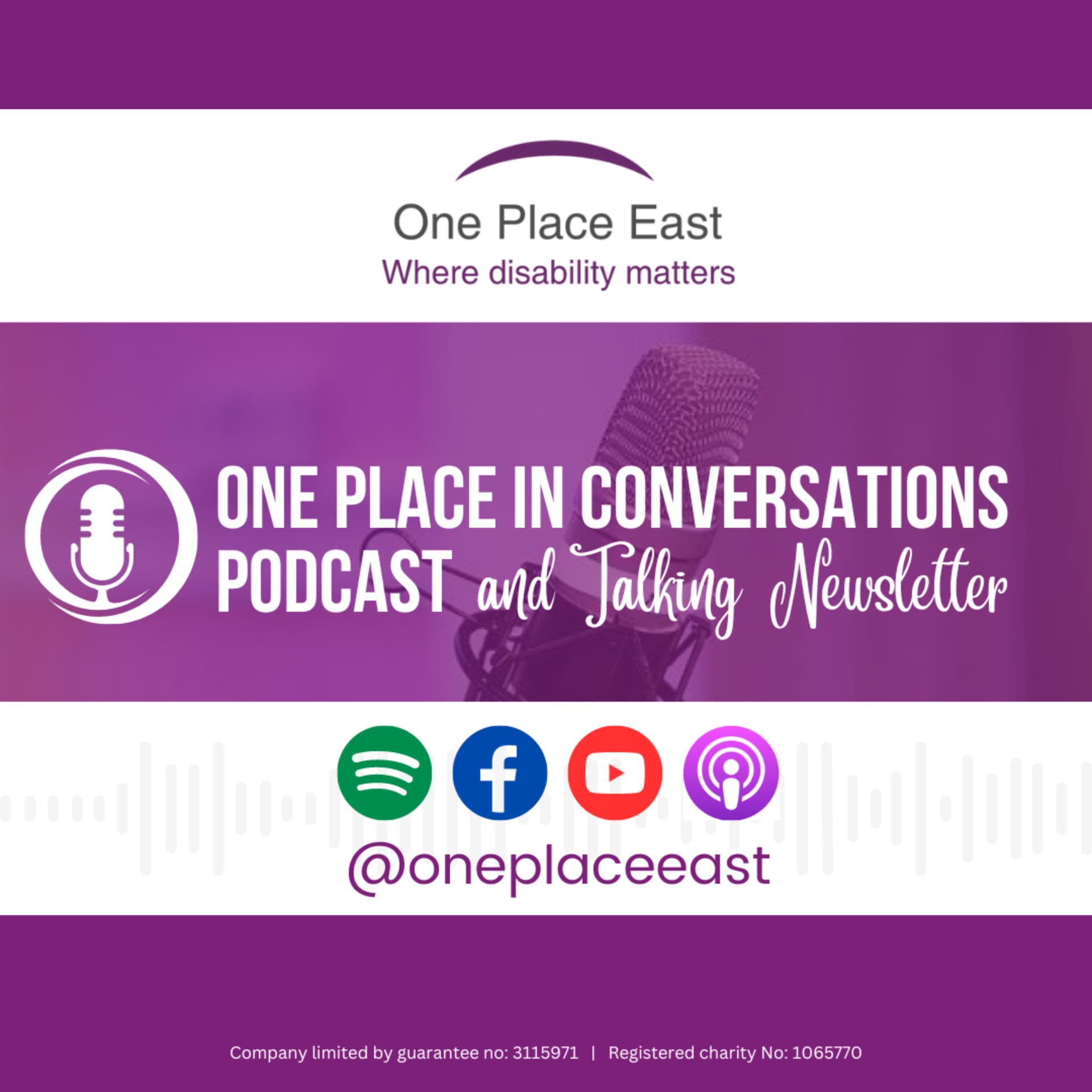 One Place in Conversations - Podcasts