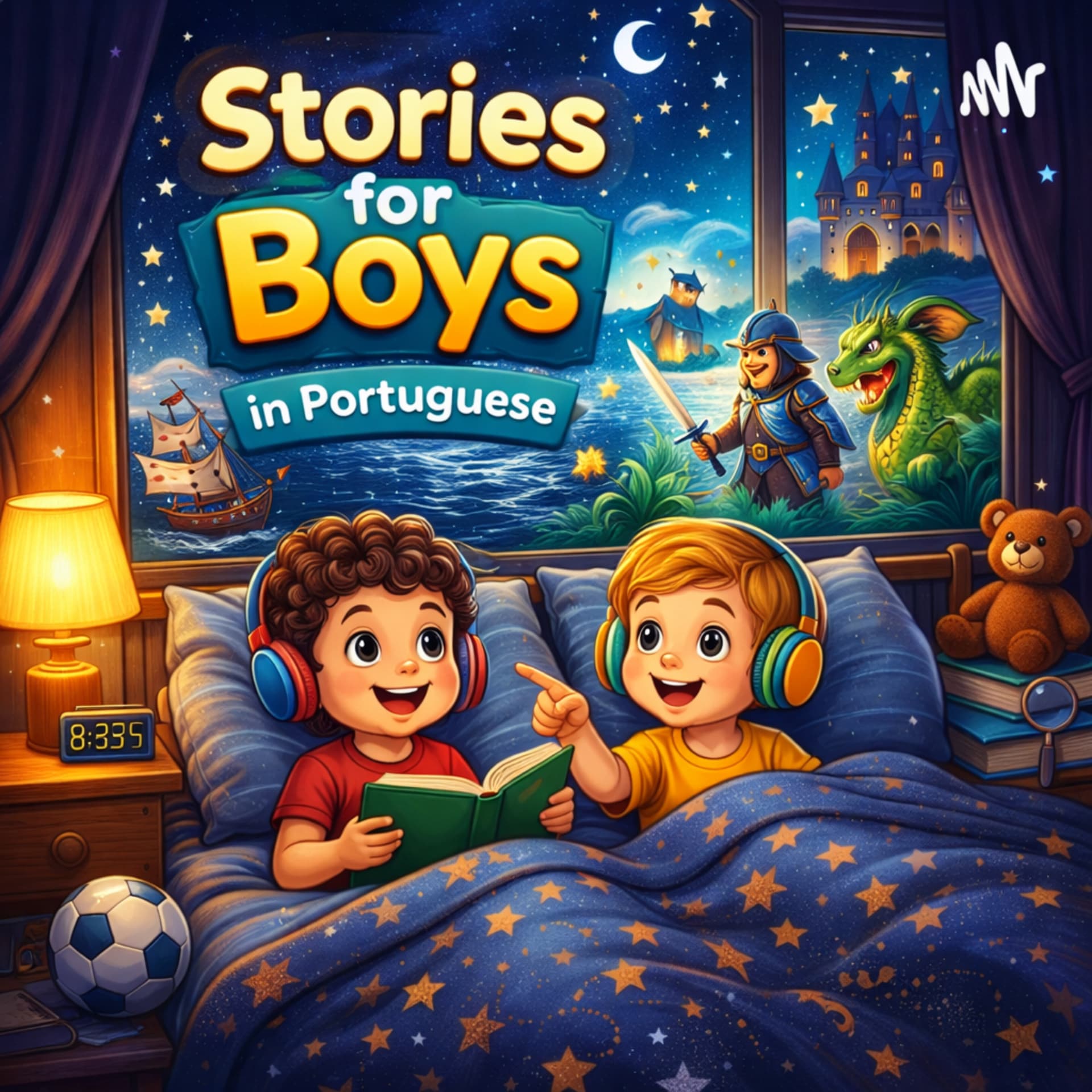 Stories for Boys – In Portuguese - Podcasts
