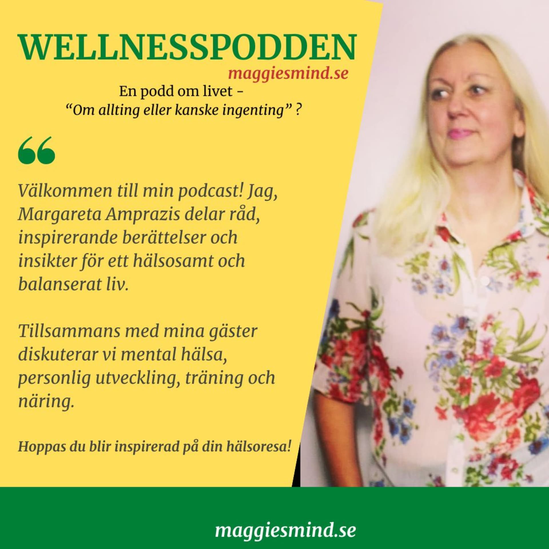 Wellnesspodden - Podcasts
