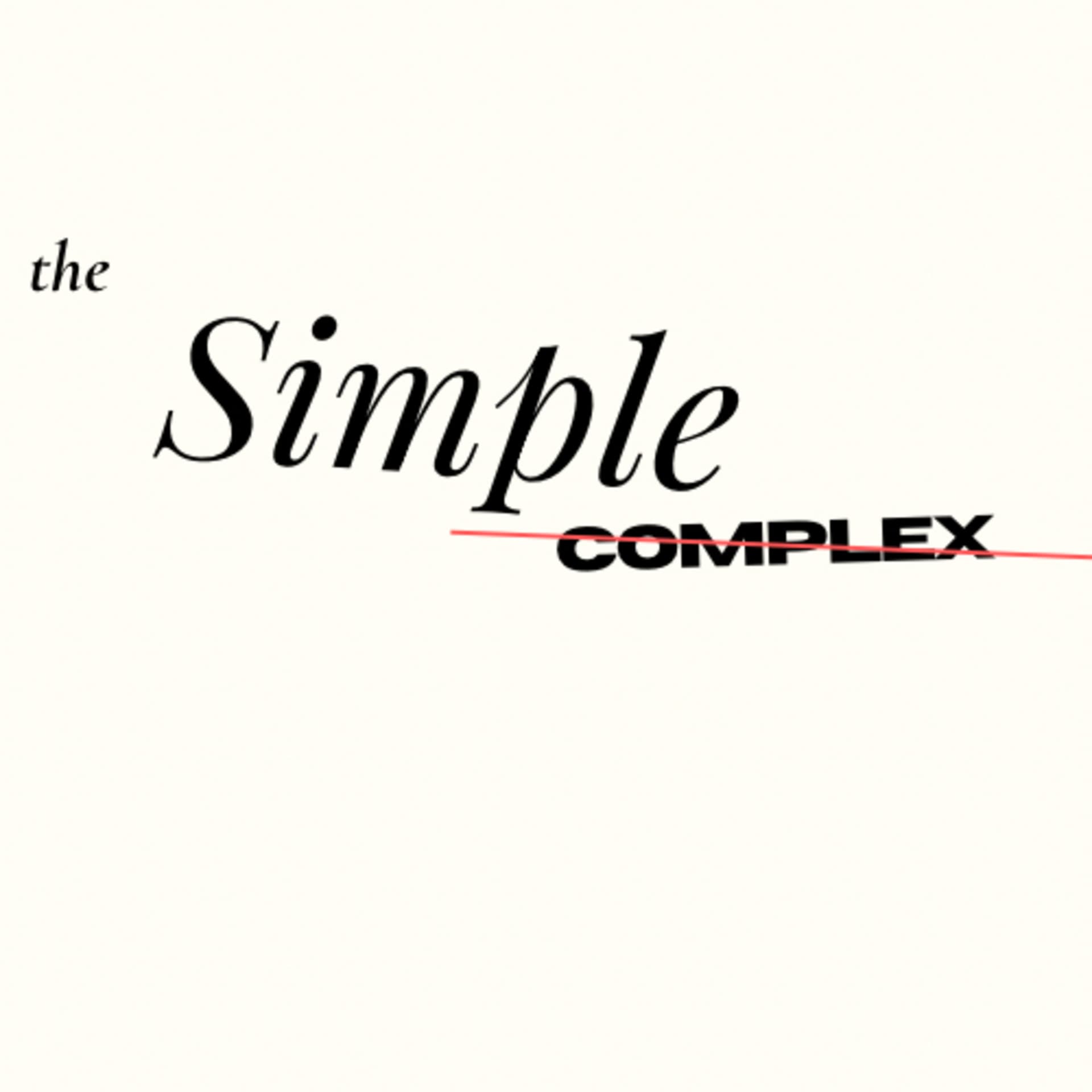 The Simple Complex - Podcasts