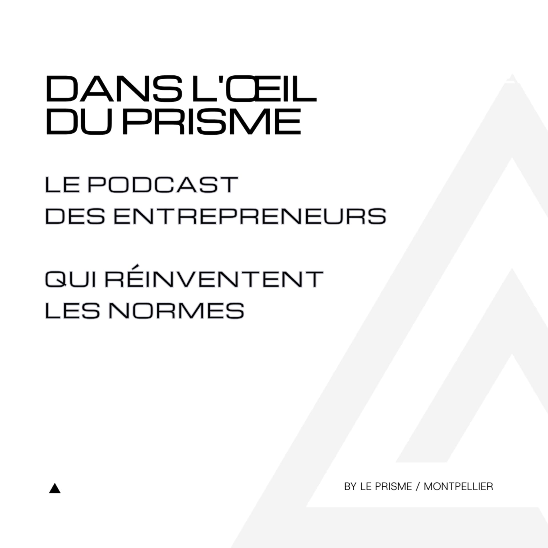 Dans l'Oeil du Prisme - Réinventer les normes - Podcasts