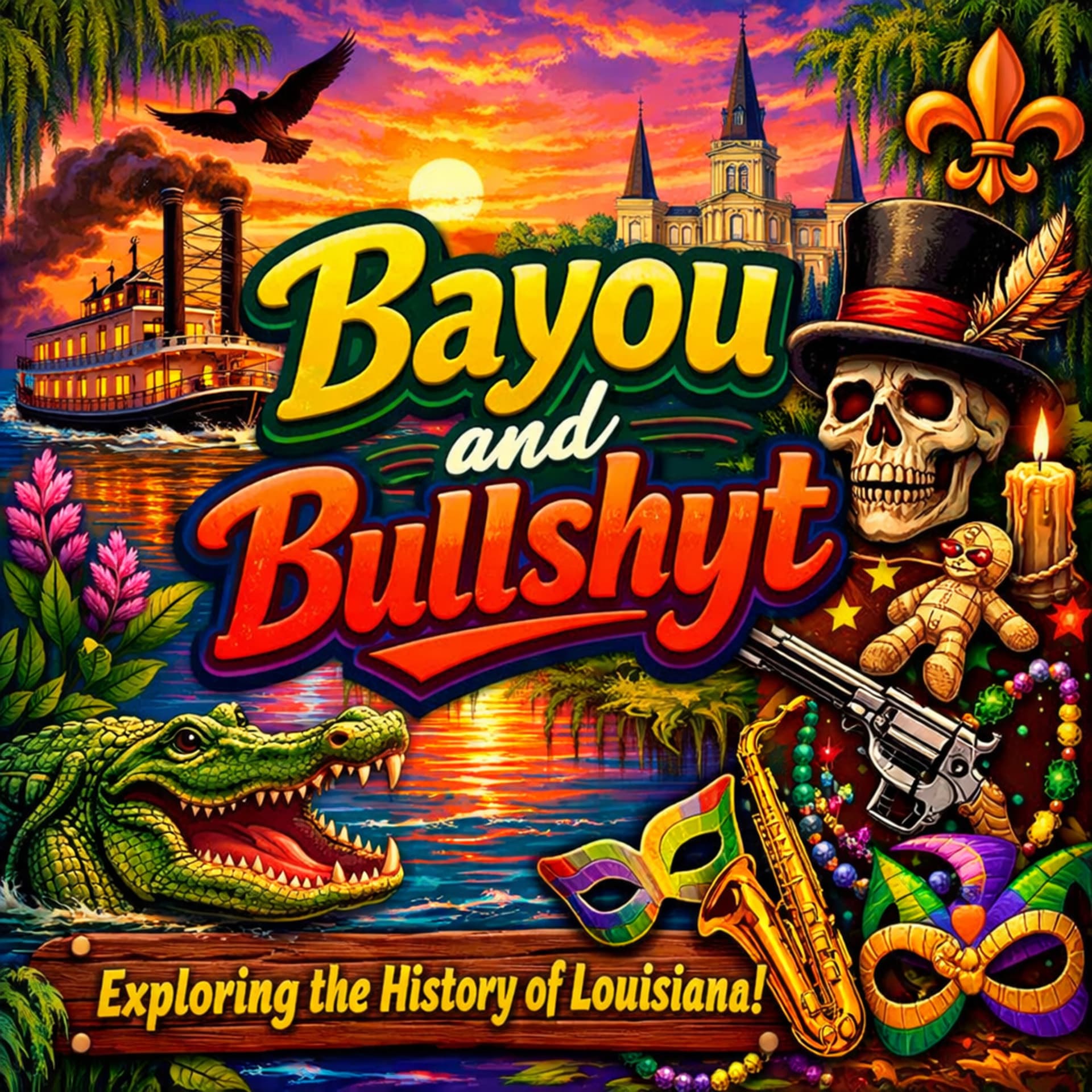 Bayou And Bullshyt: A Louisiana History Podcast - Podcasts