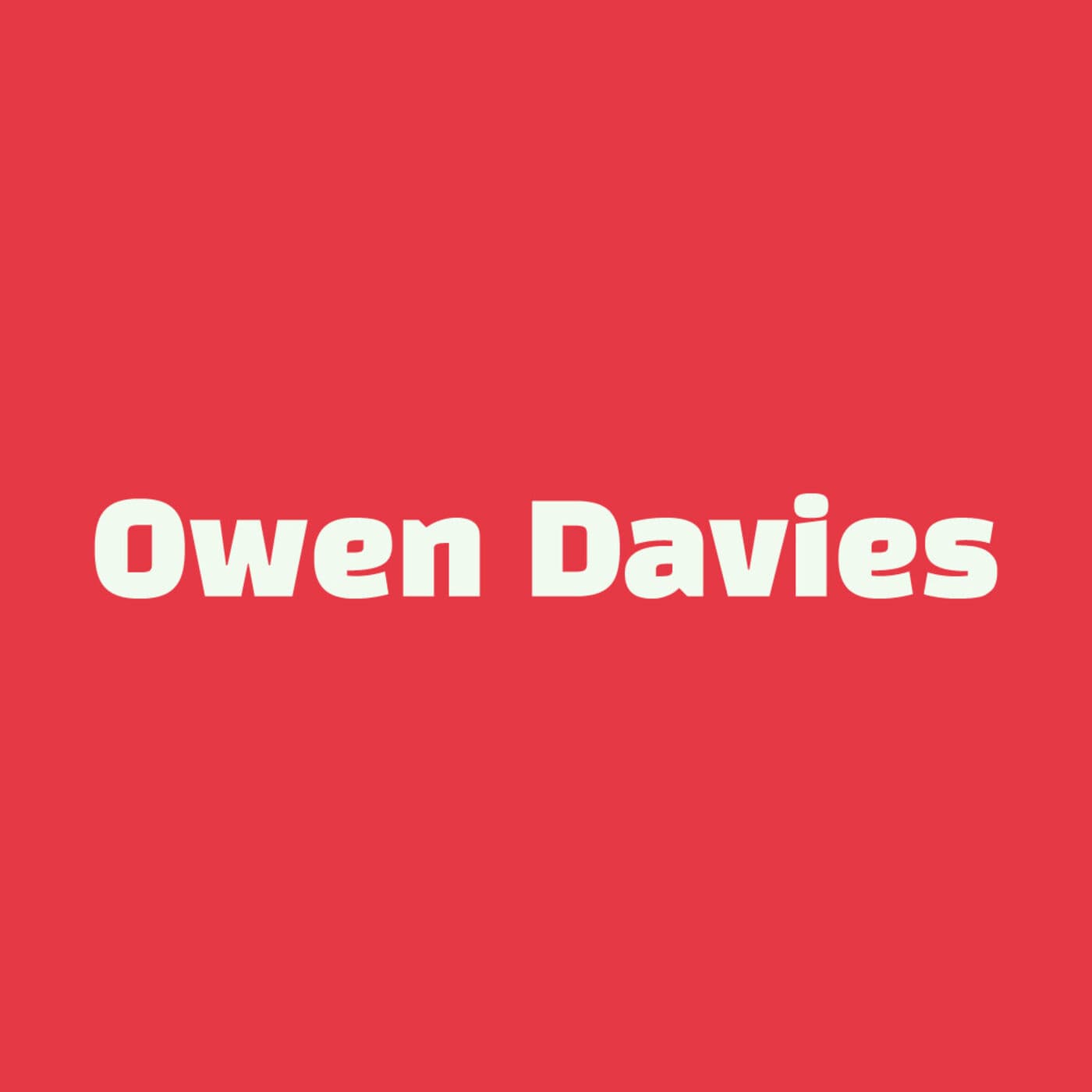 Owen Davies - Podcasts