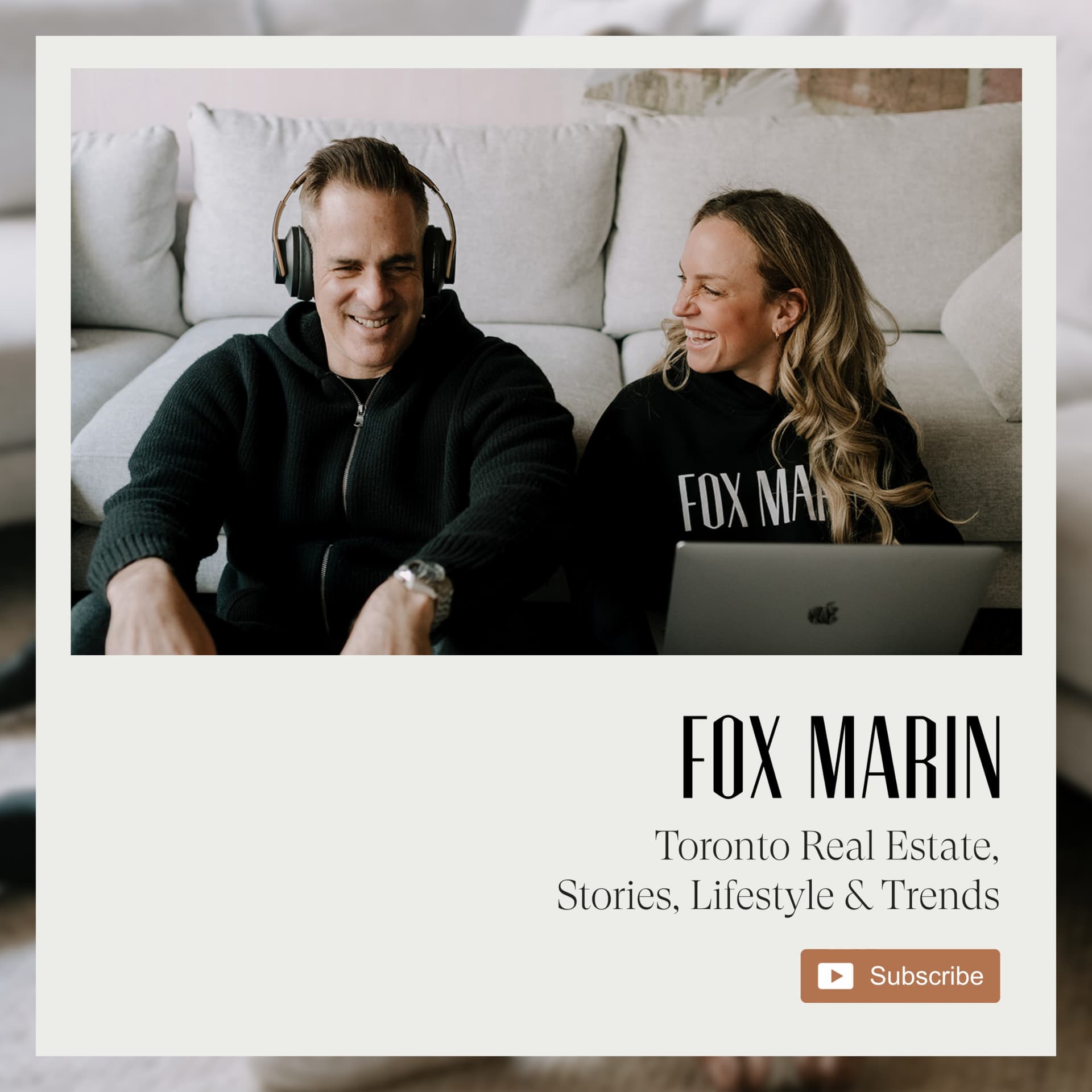 The Toronto Real Estate Podcast | Stories, Lifestyle & Trends with Fox Marin Associates - Podcasts