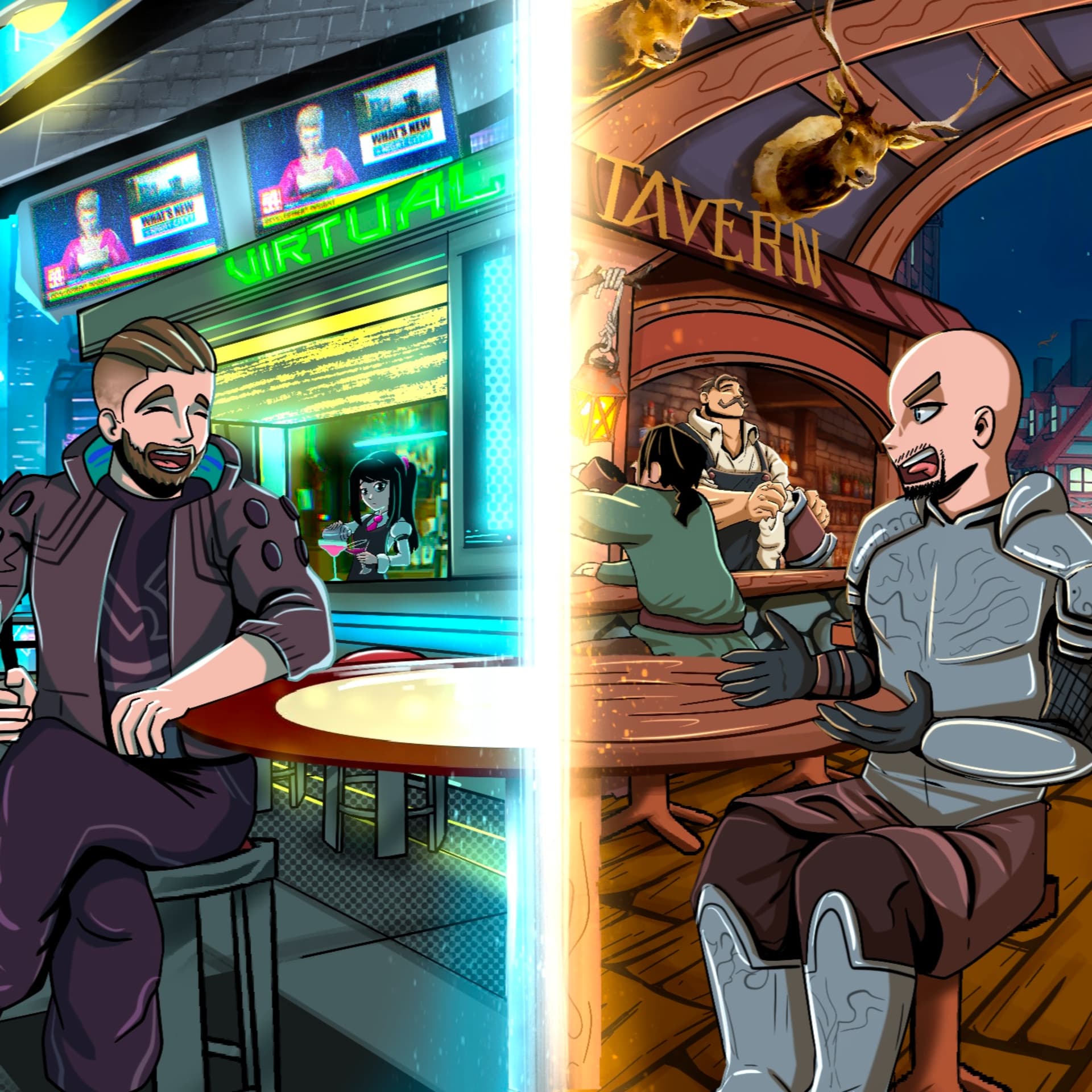 Virtual Tavern: A Sci-Fi and Fantasy Podcast - Podcasts
