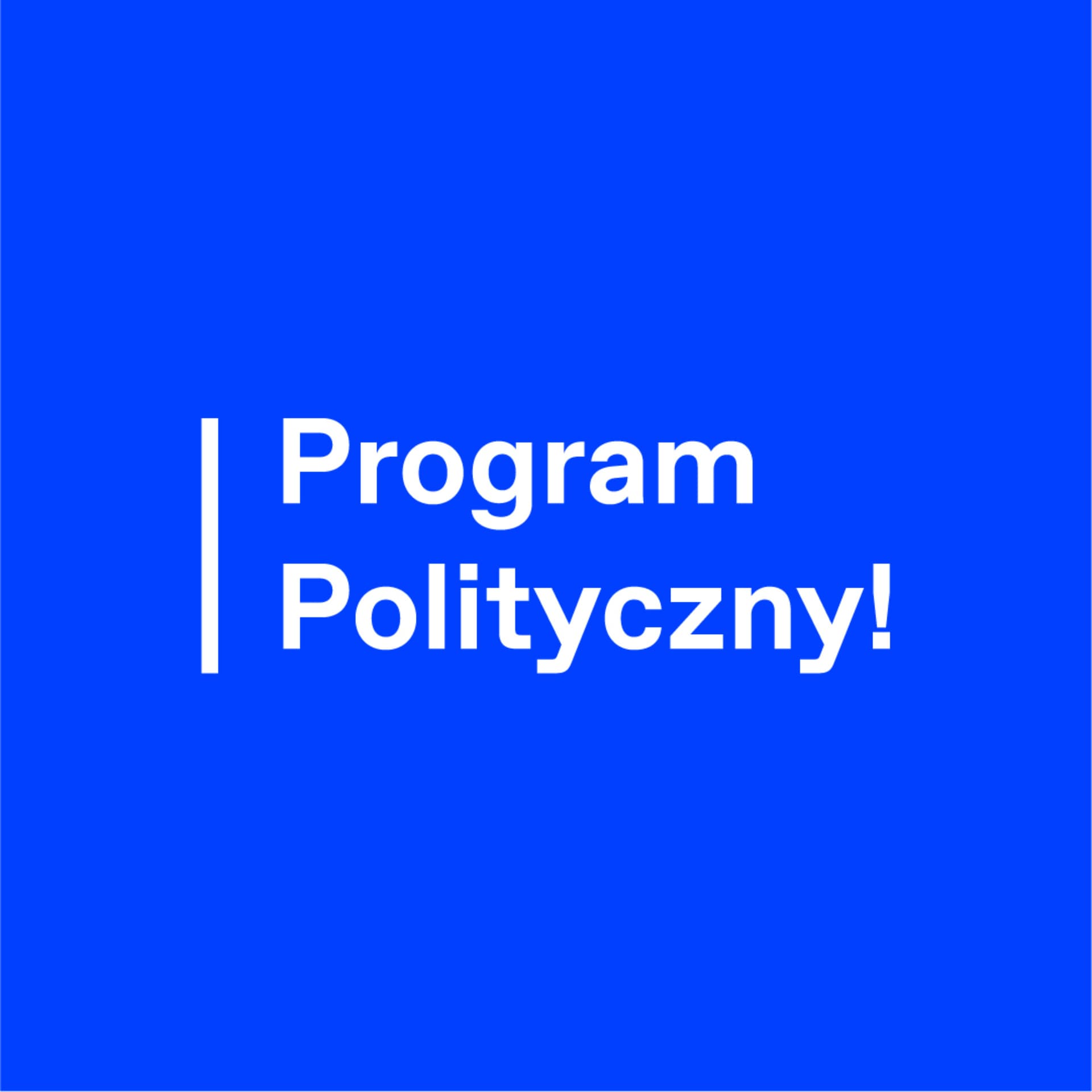 Program Polityczny - Podcasts