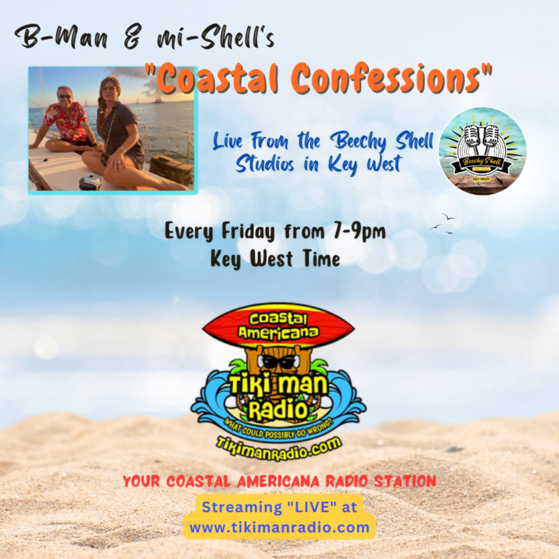 Tiki Man Radio - Coastal Confessions with B-Man and mi-Shell - Podcasts