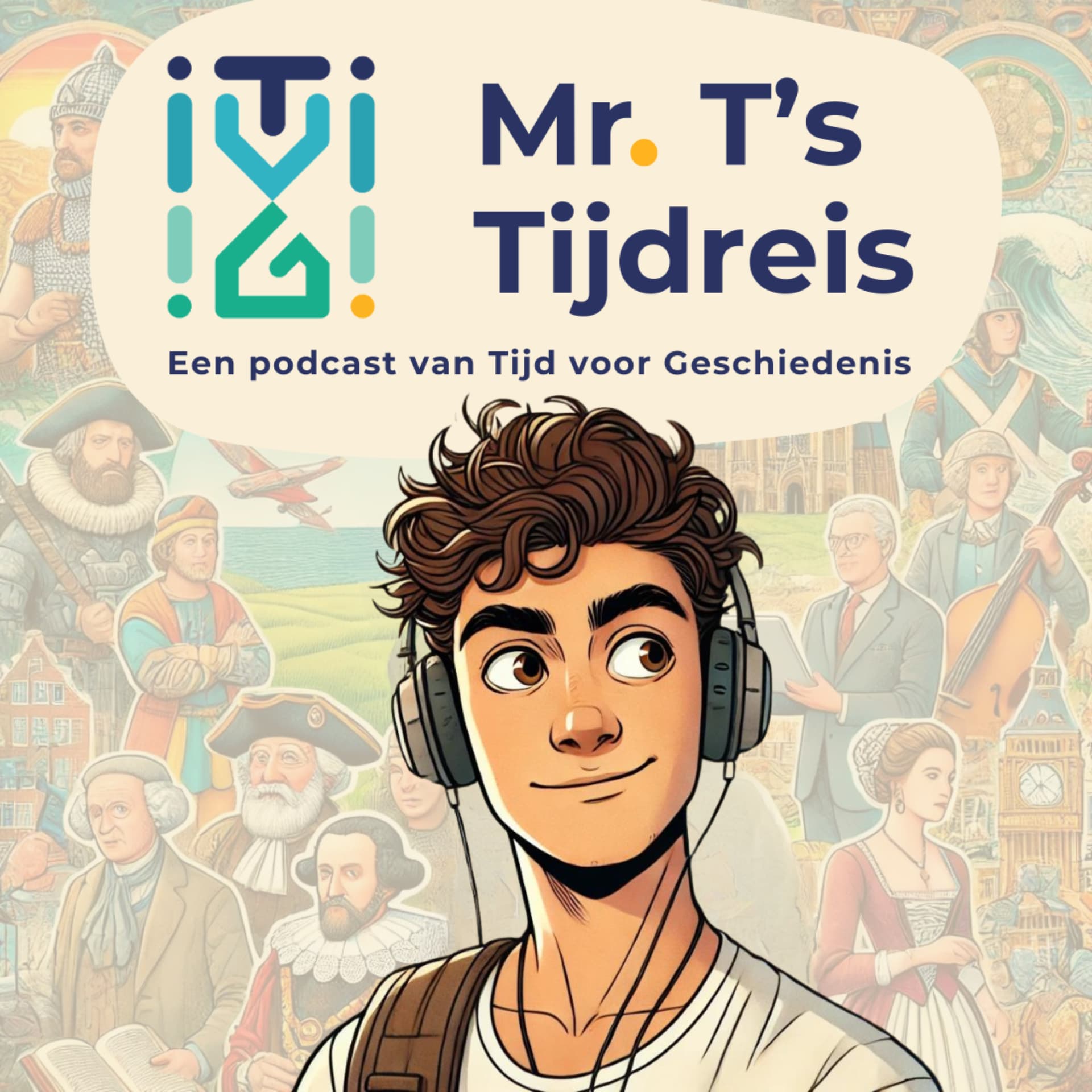 Mr. T's Tijdreis - Podcasts