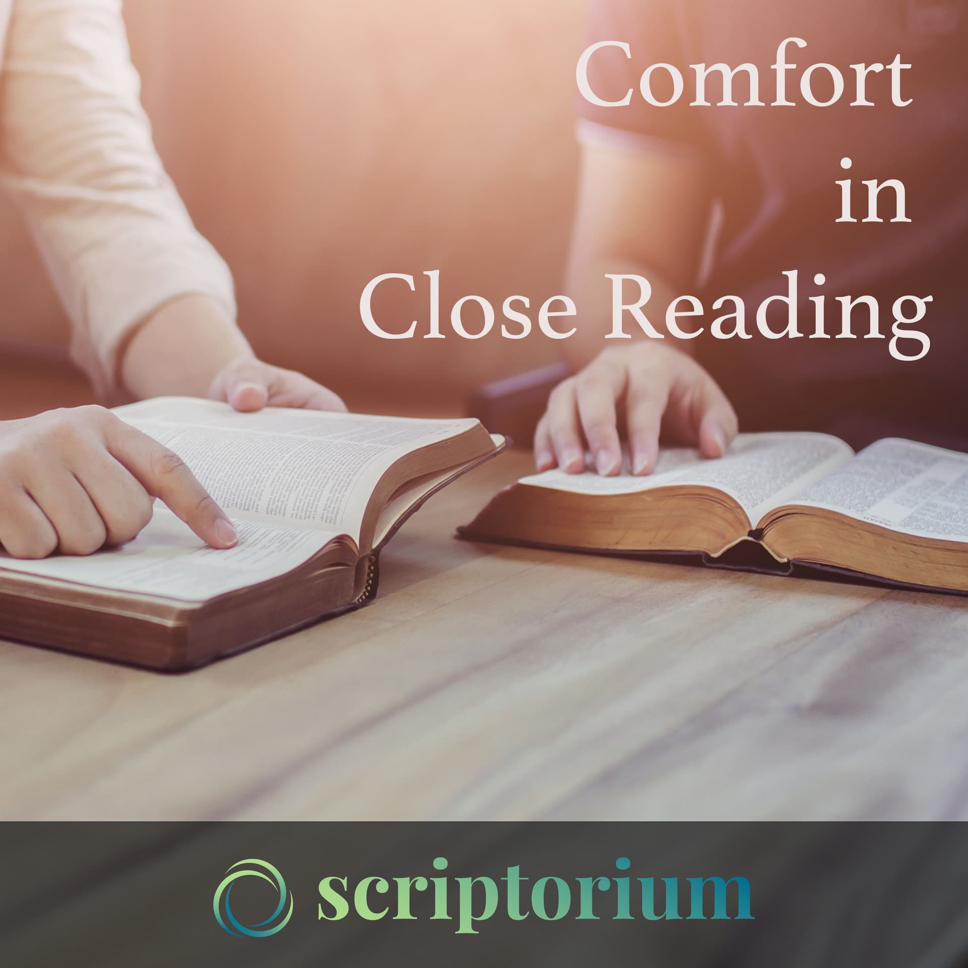Comfort in Close Reading - Podcasts