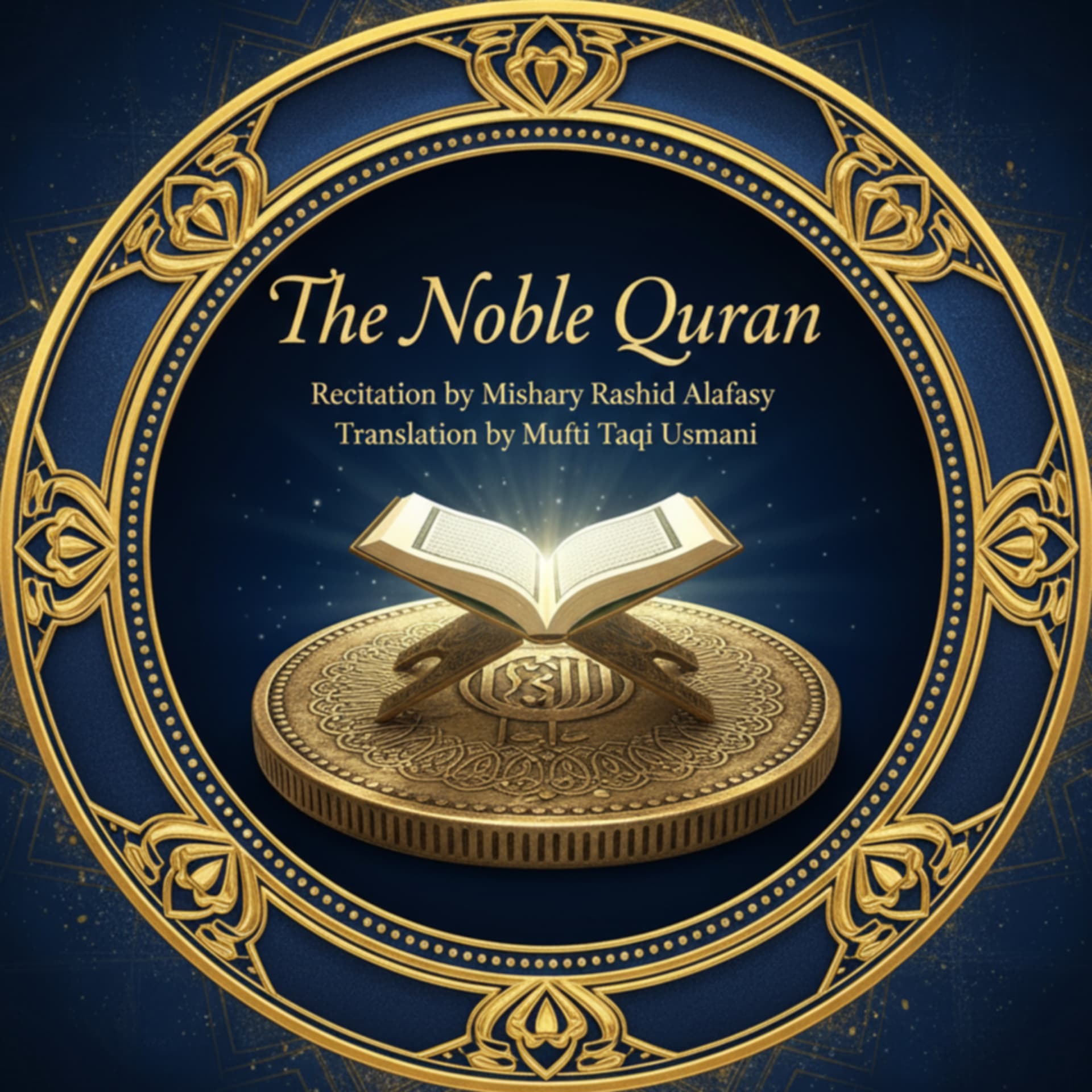 The Noble Quran: Recitation by Mishary Rashid Alafasy, Urdu Translation by Mufti Taqi Usmani - Podcasts