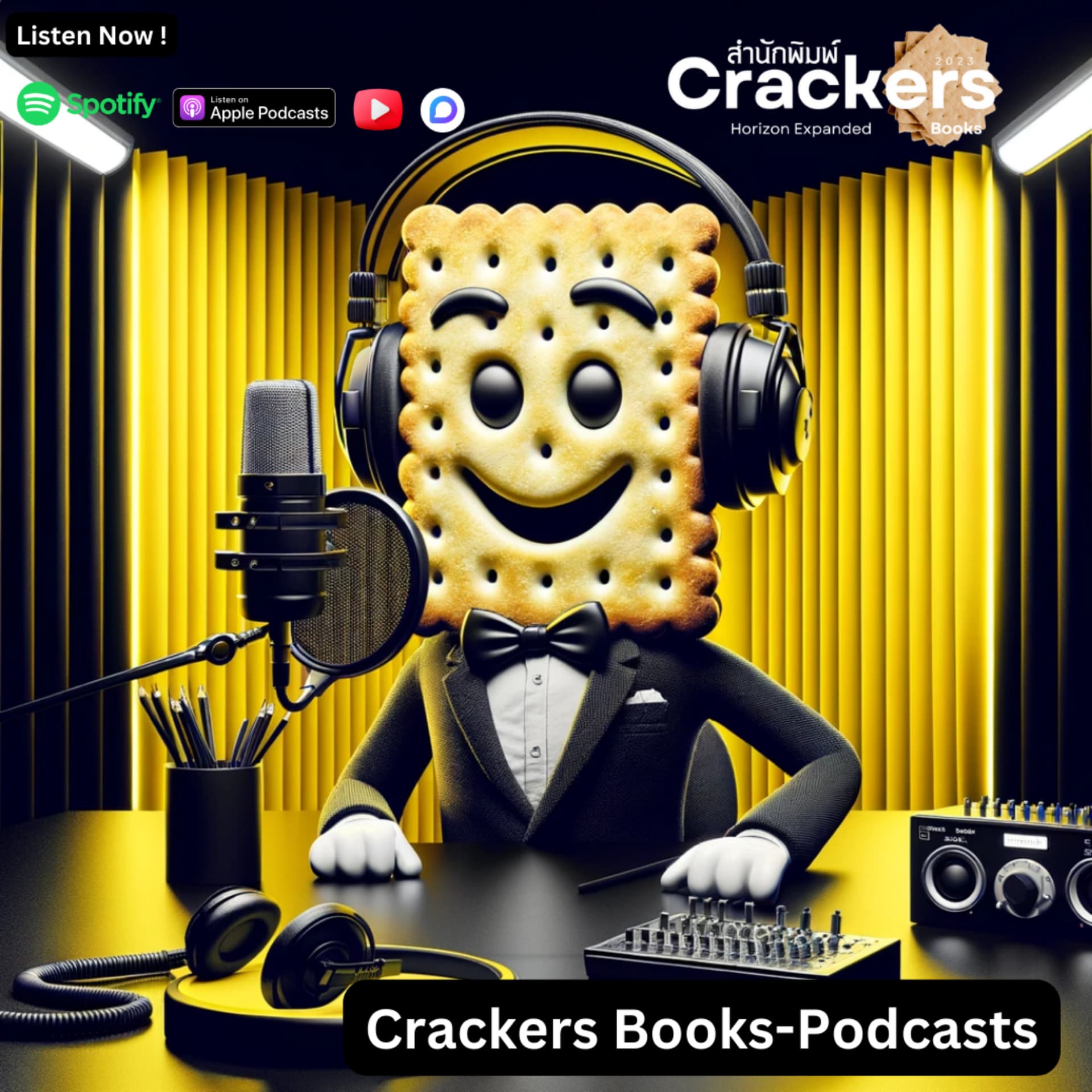 Crackers Books-Podcast - Podcasts