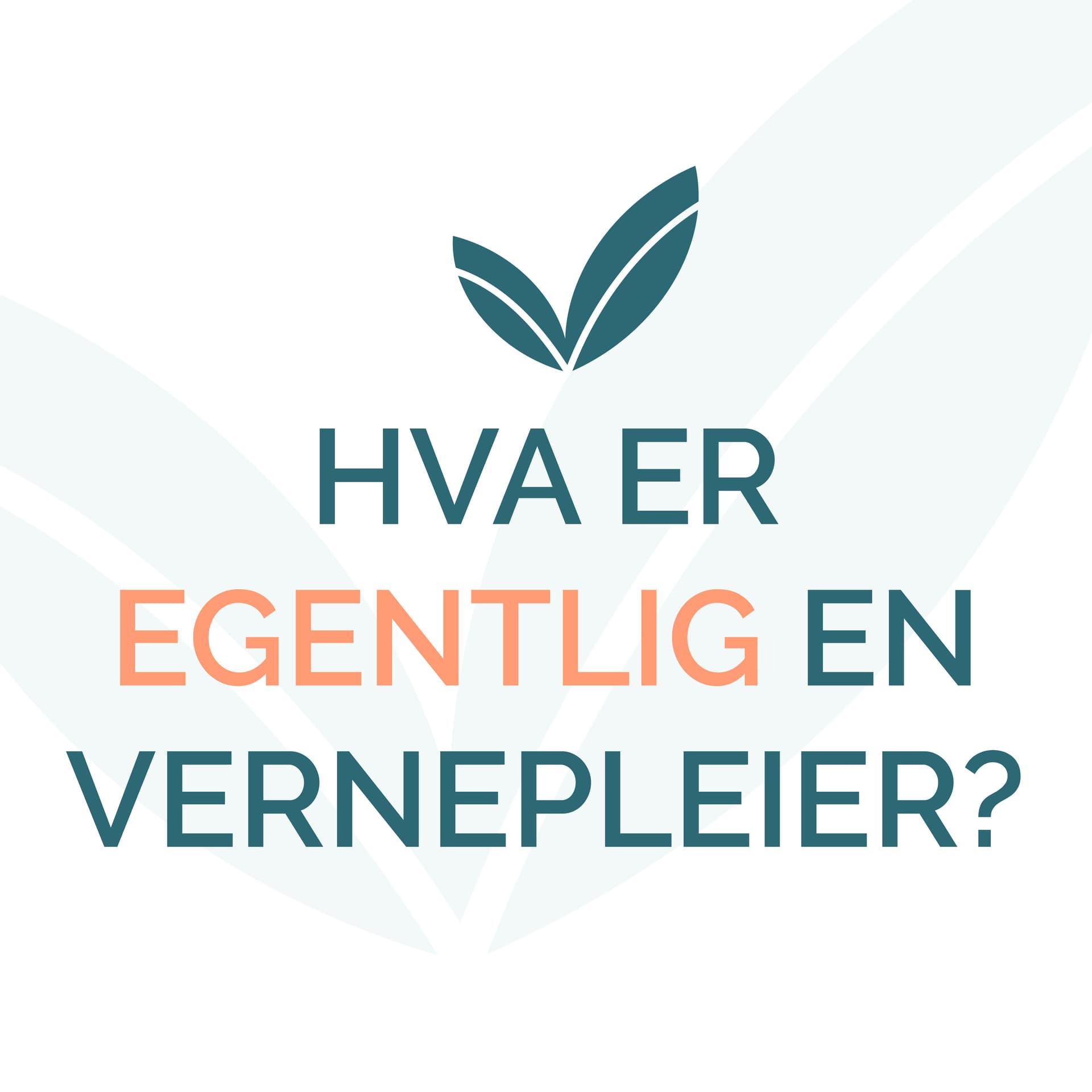 Hva er EGENTLIG en VERNEPLEIER? - Podcasts
