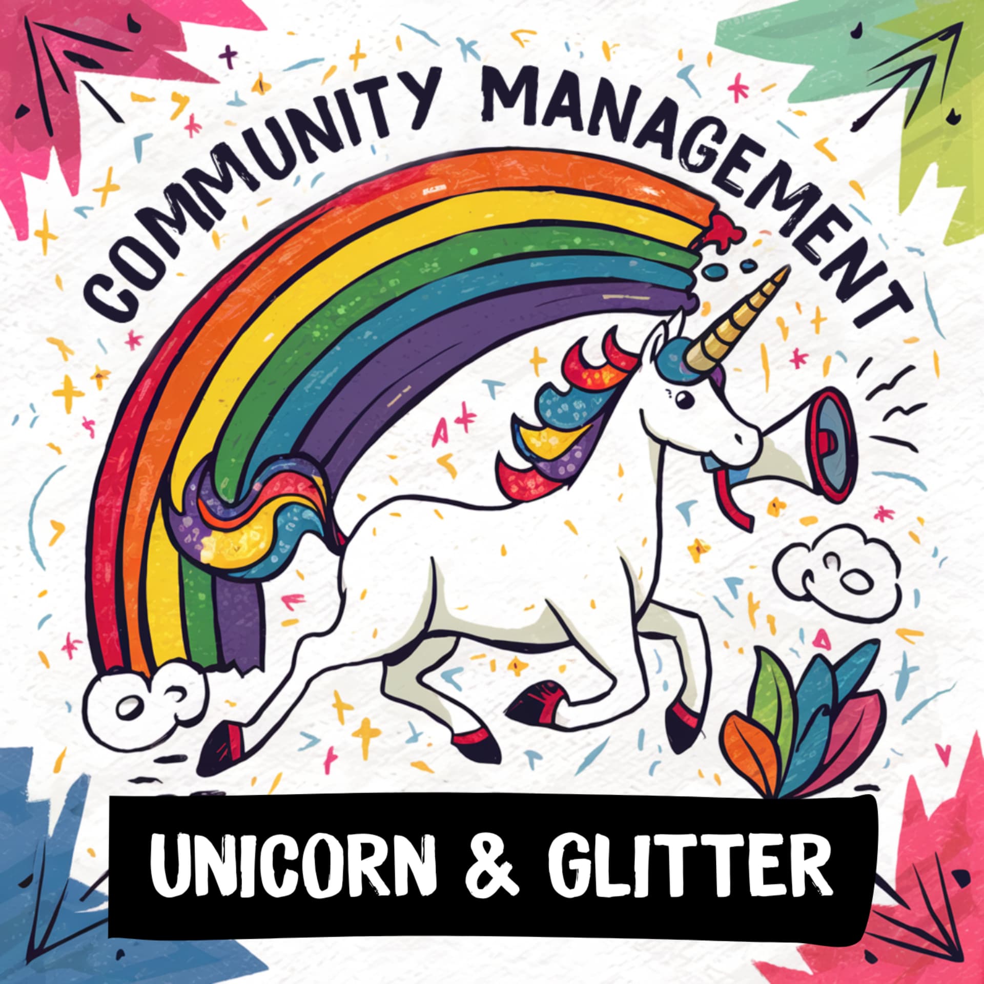 Einhorn und Glitzer - Community Management mit Tanja Laub - Podcasts
