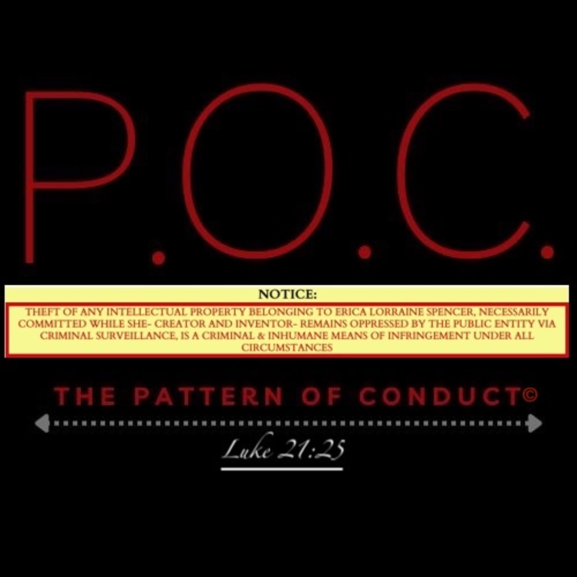 THE P.O.C. (PATTERN OF CONDUCT) PODCAST© - Podcasts