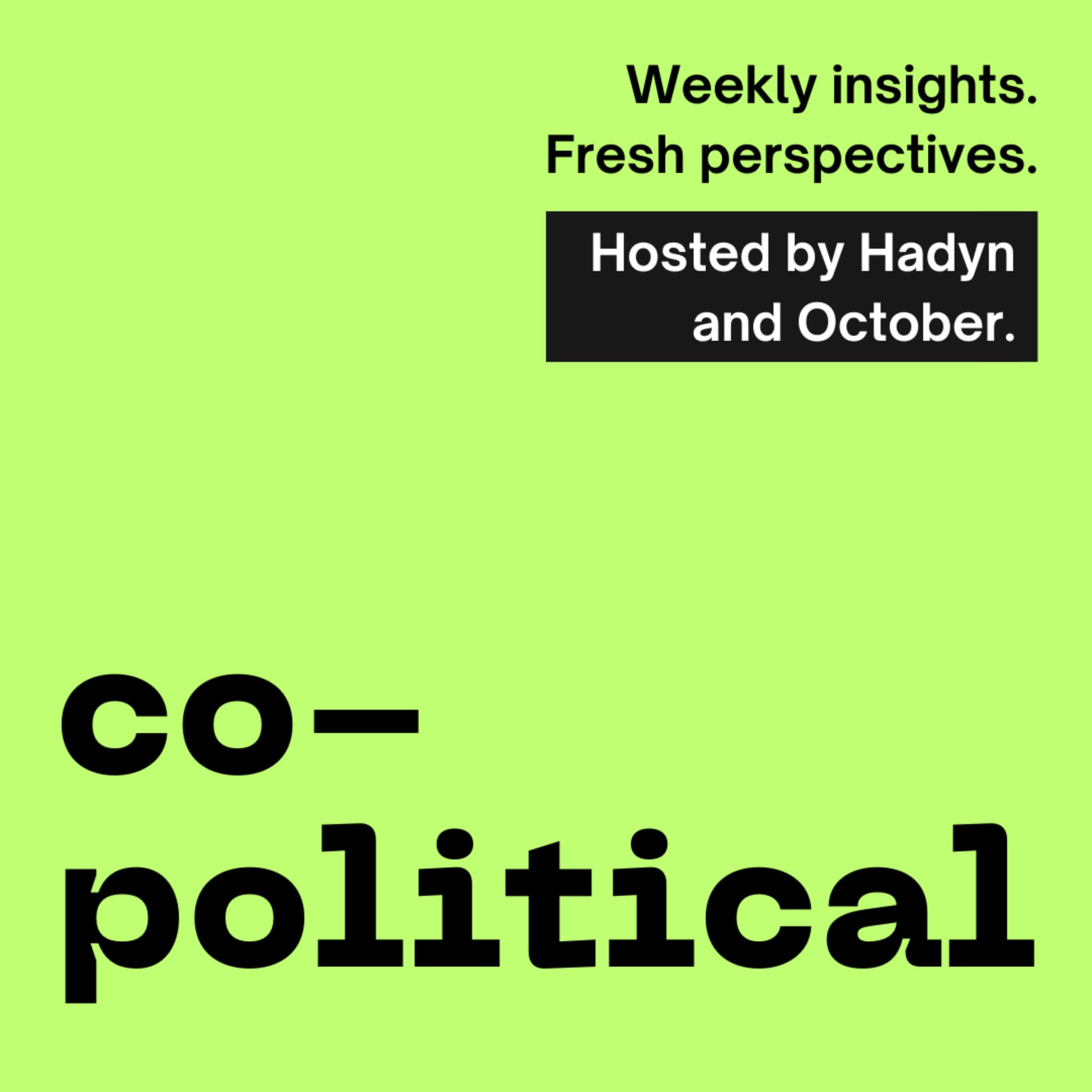 Copolitical - Podcasts