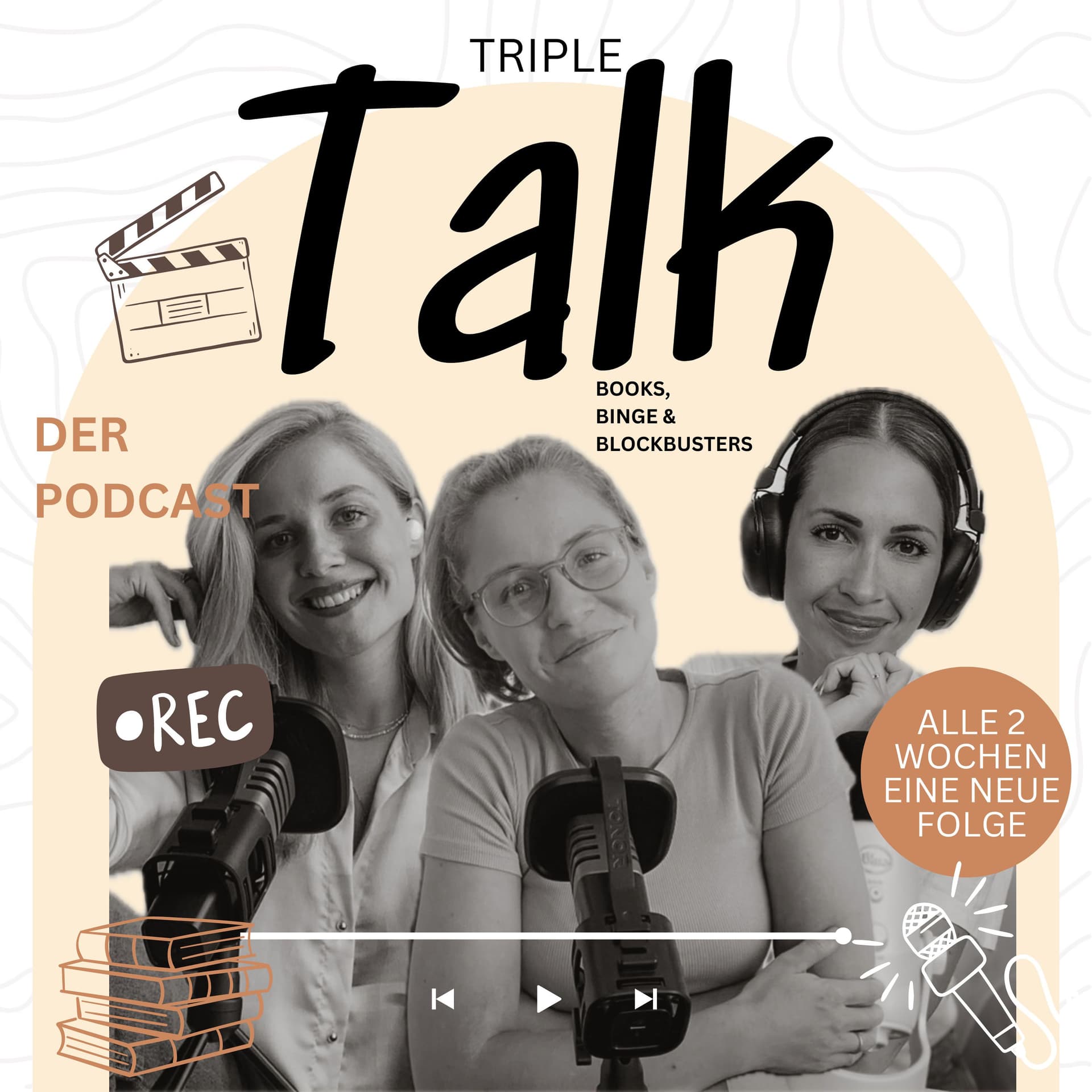 Triple Talk - Books, Binge & Blockbusters - Podcasts