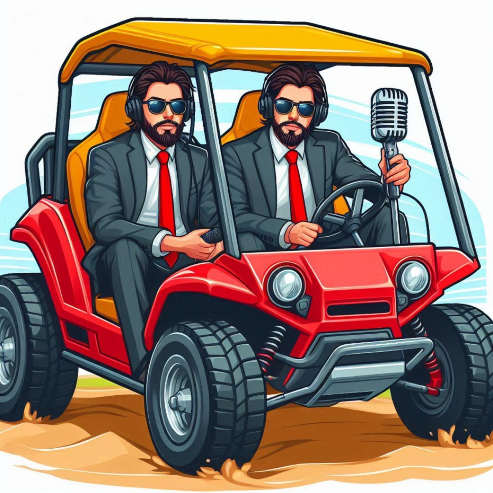 Zwei im Strandbuggy - Podcasts