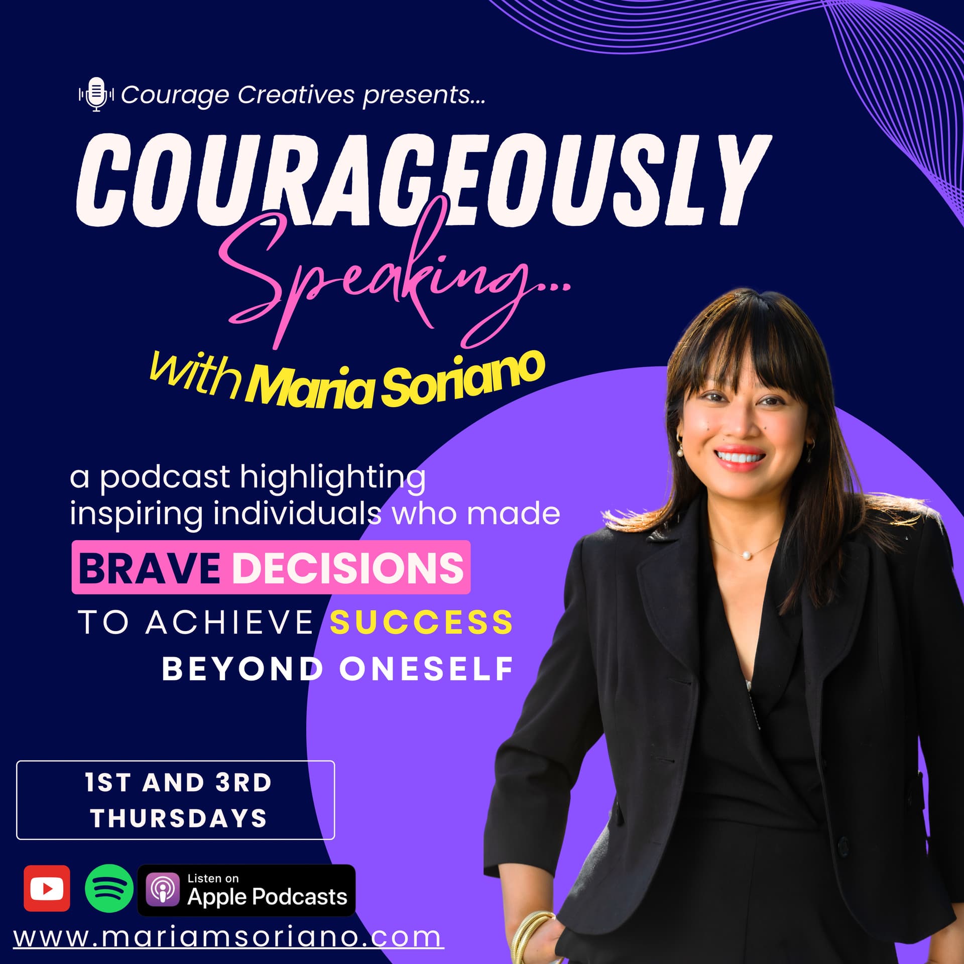 Courageously Speaking - Podcasts