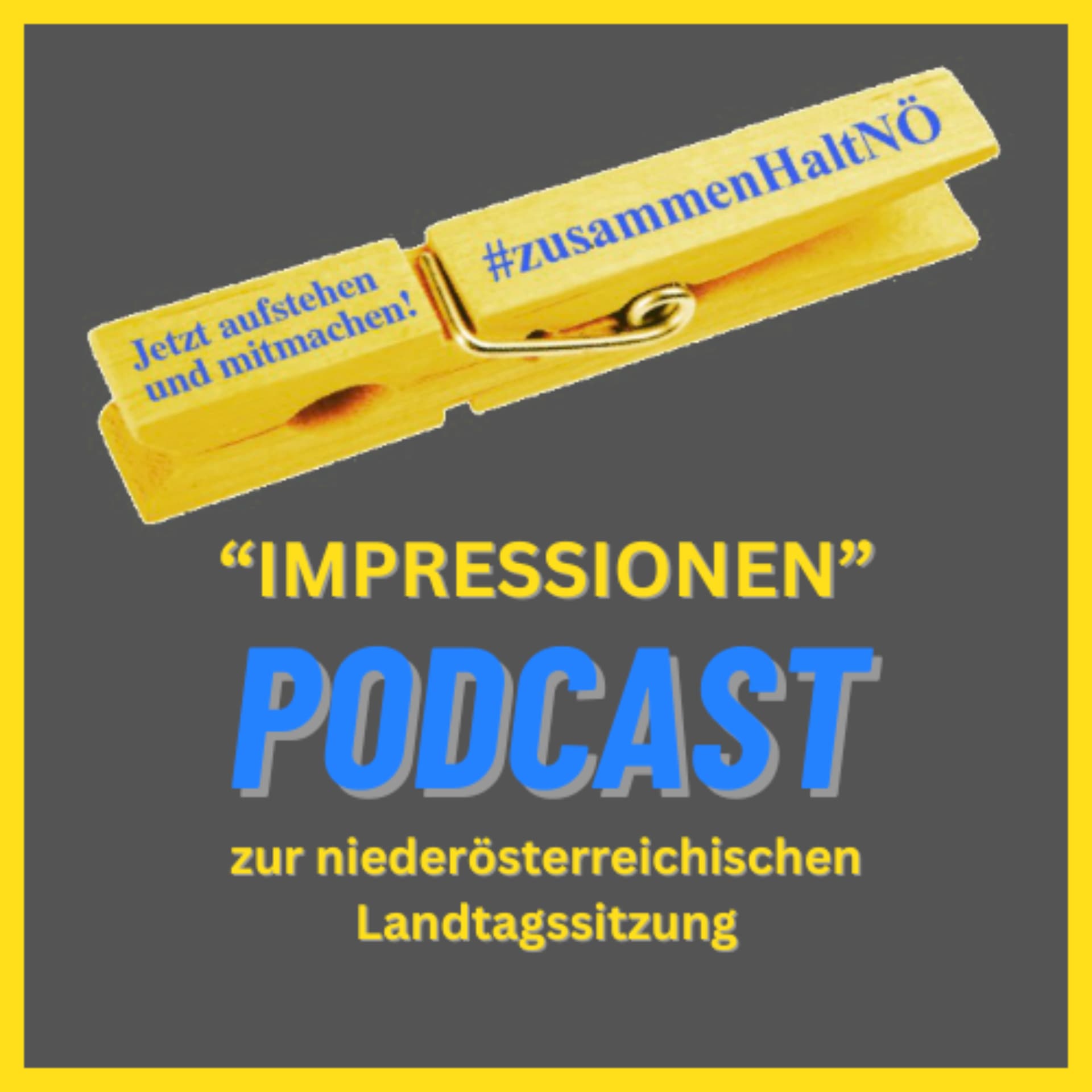 #zusammenHaltNÖ - "IMPRESSIONEN" zur NÖ Landtagssitzung - Podcasts