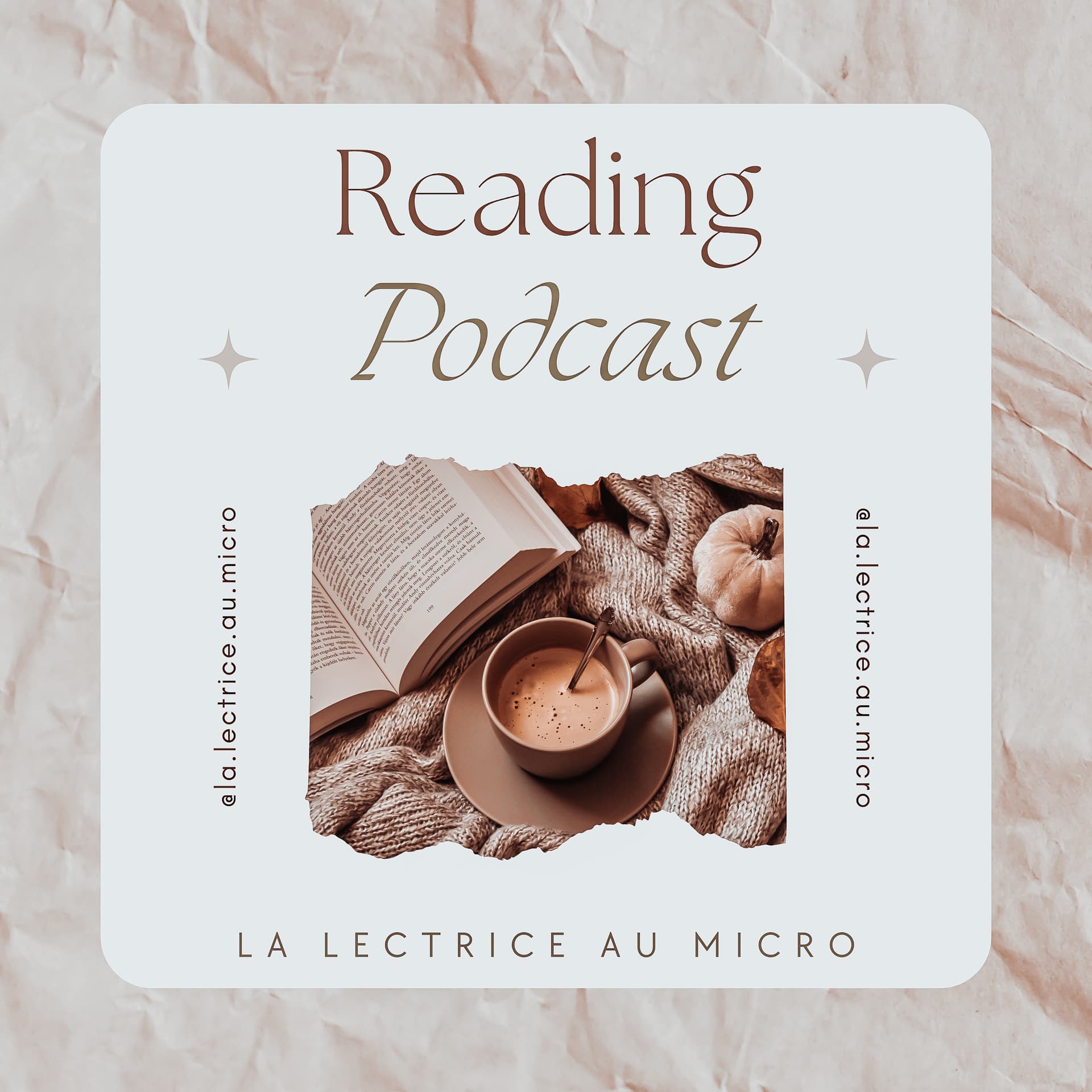 La lectrice au micro - Podcasts