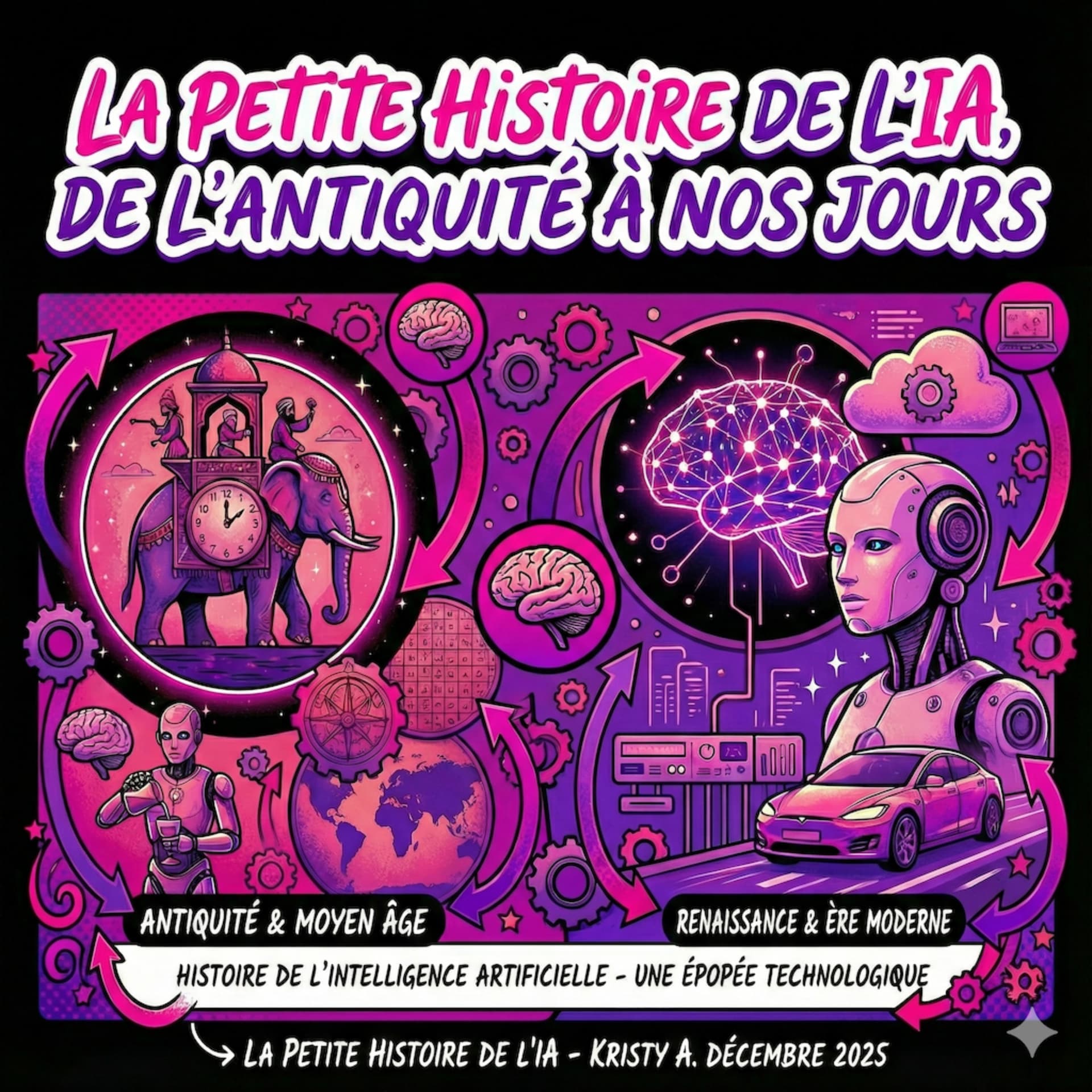 La petite histoire de l'intelligence artificielle : de l'Antiquité à nos jours - Podcasts