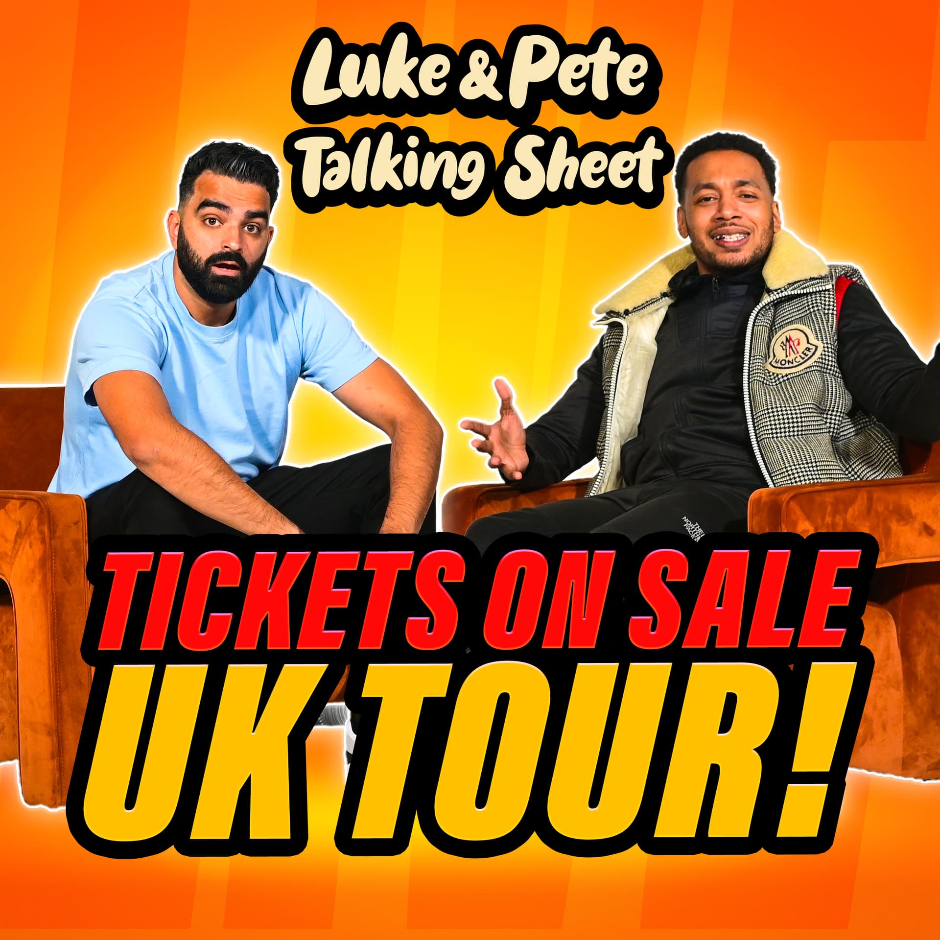 Luke and Pete Talking Sheet - Podcasts