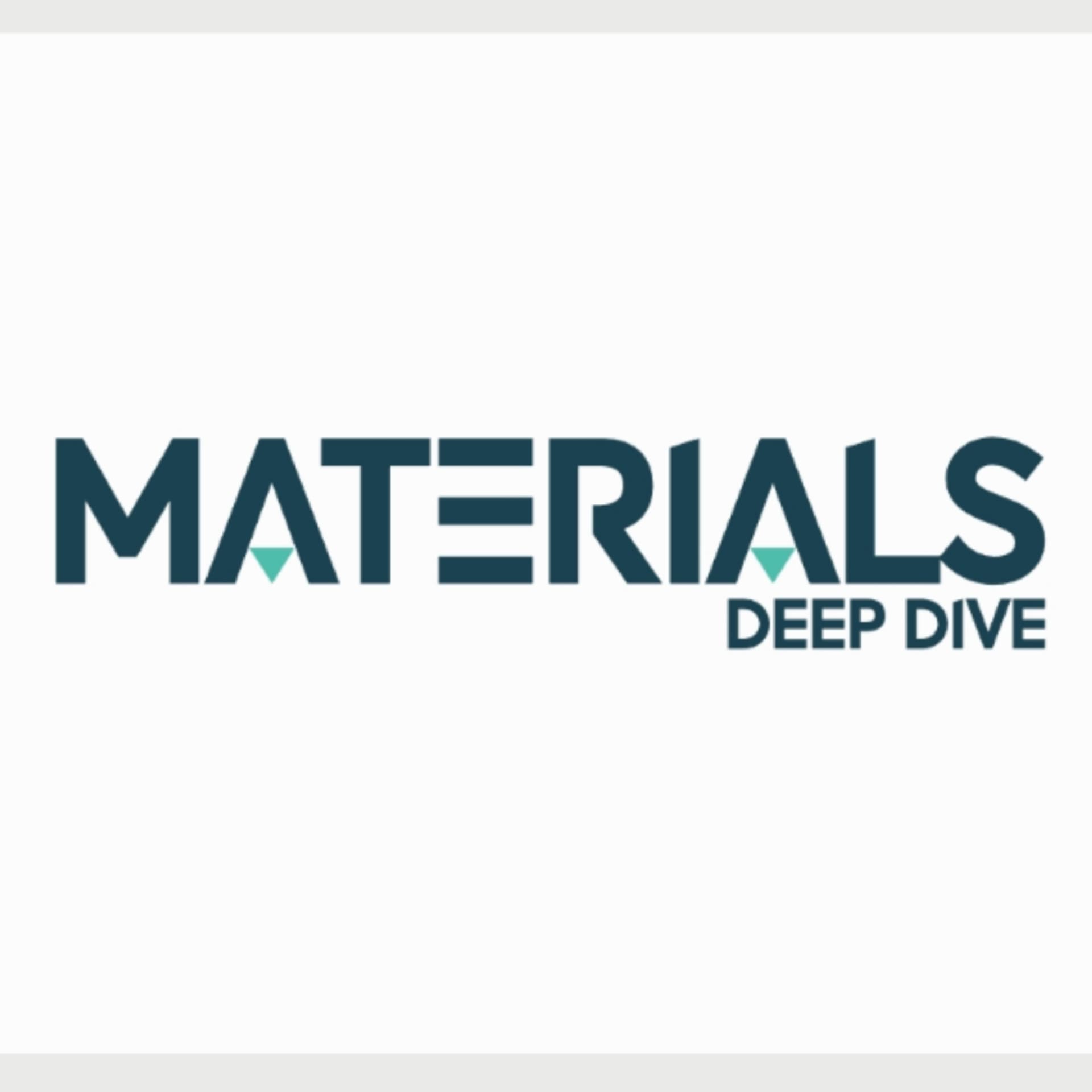 Materials Deep Dive - Podcasts