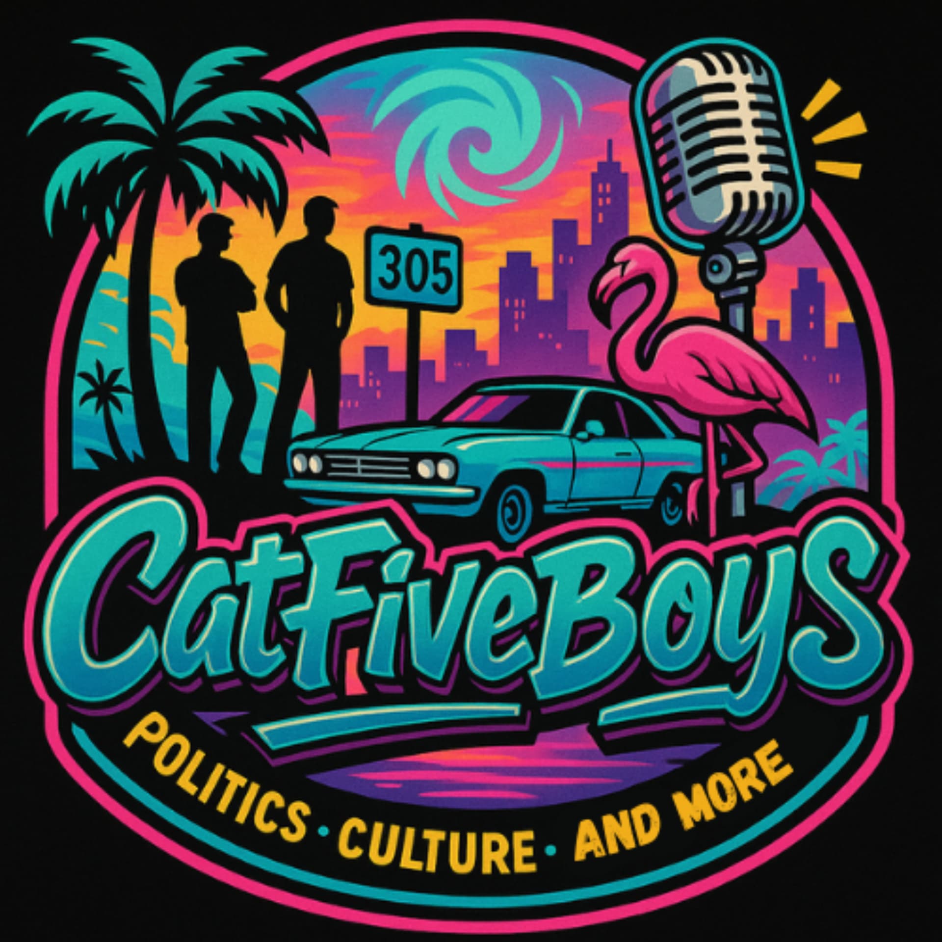 CatFiveBoys