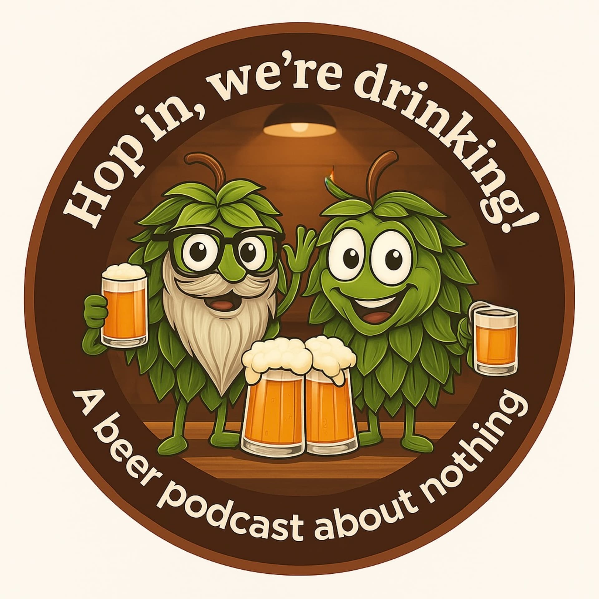 Hop In, We're Drinking! - Podcasts