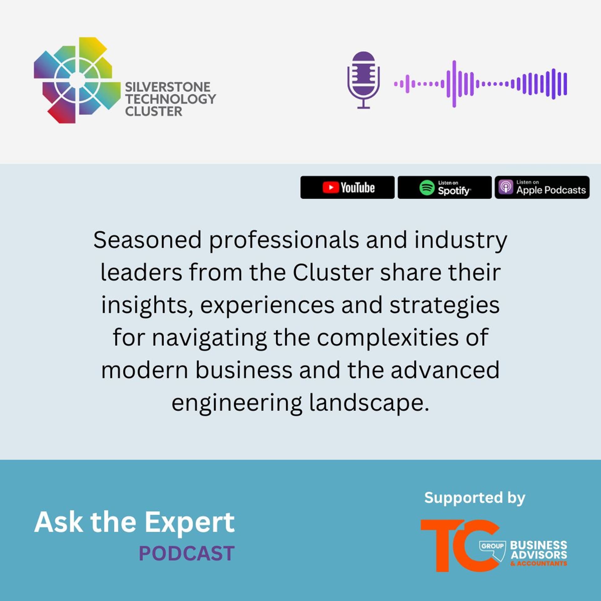 Silverstone Technology Cluster's "Ask the Expert" - Podcasts