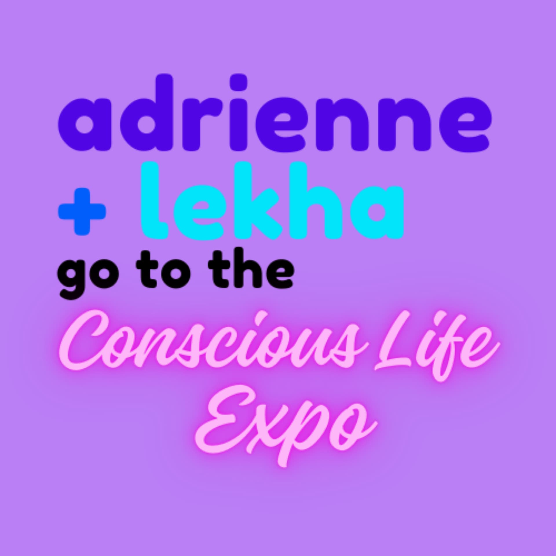 Adrienne and Lekha go to the Conscious Life Expo - Podcasts